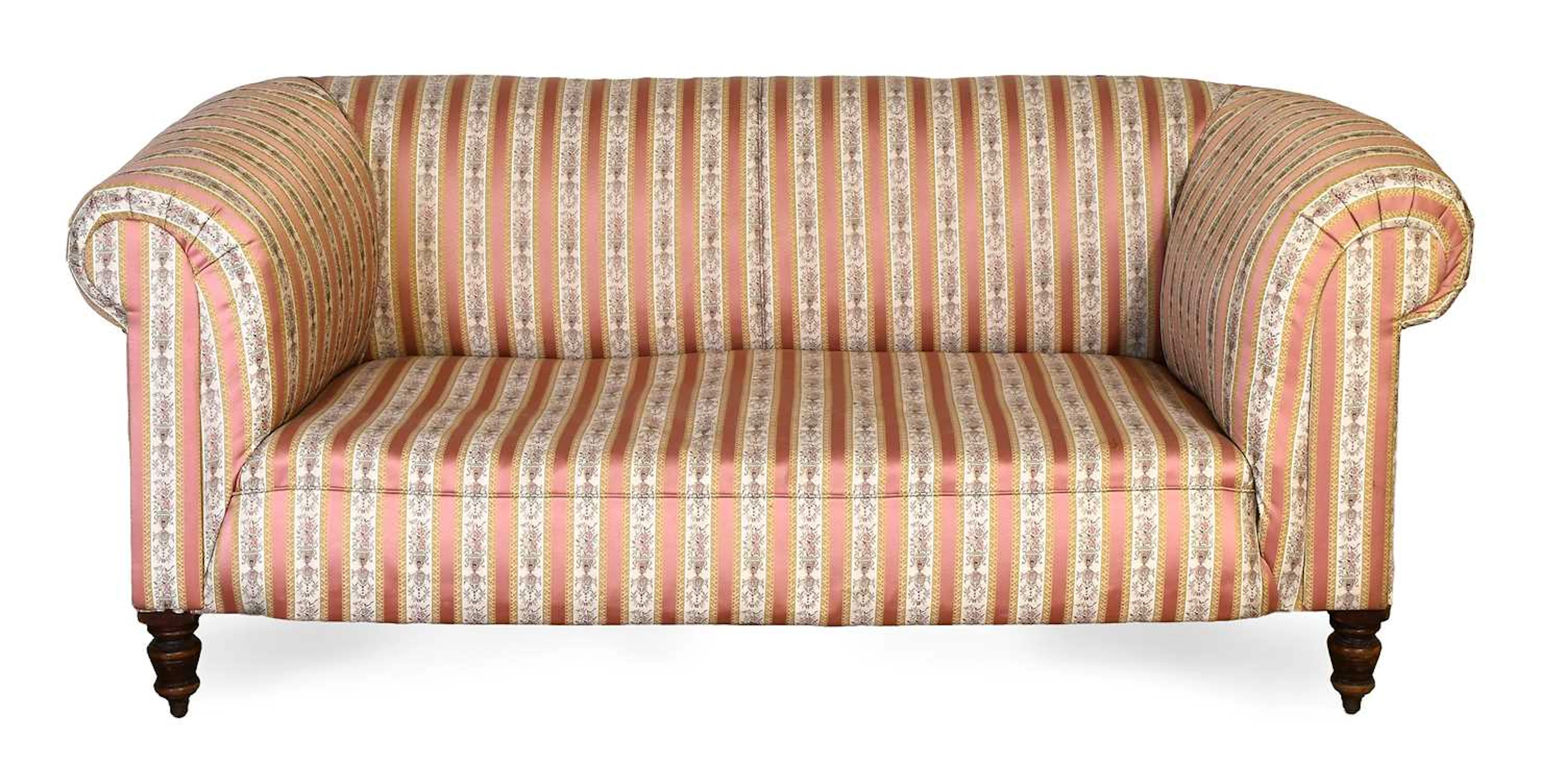 A Victorian Two-Seater Chesterfield Sofa, late 19th century