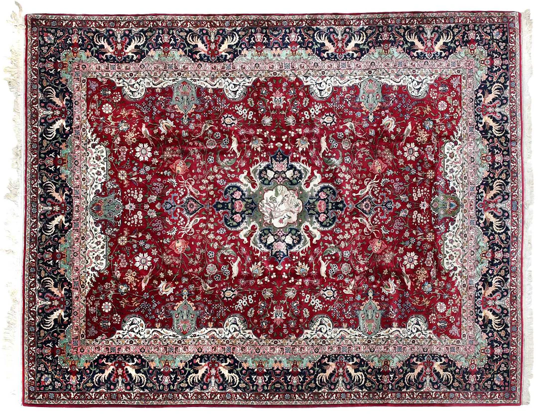 Tabriz Carpet, North West Iran, 2nd Half 20th Century
