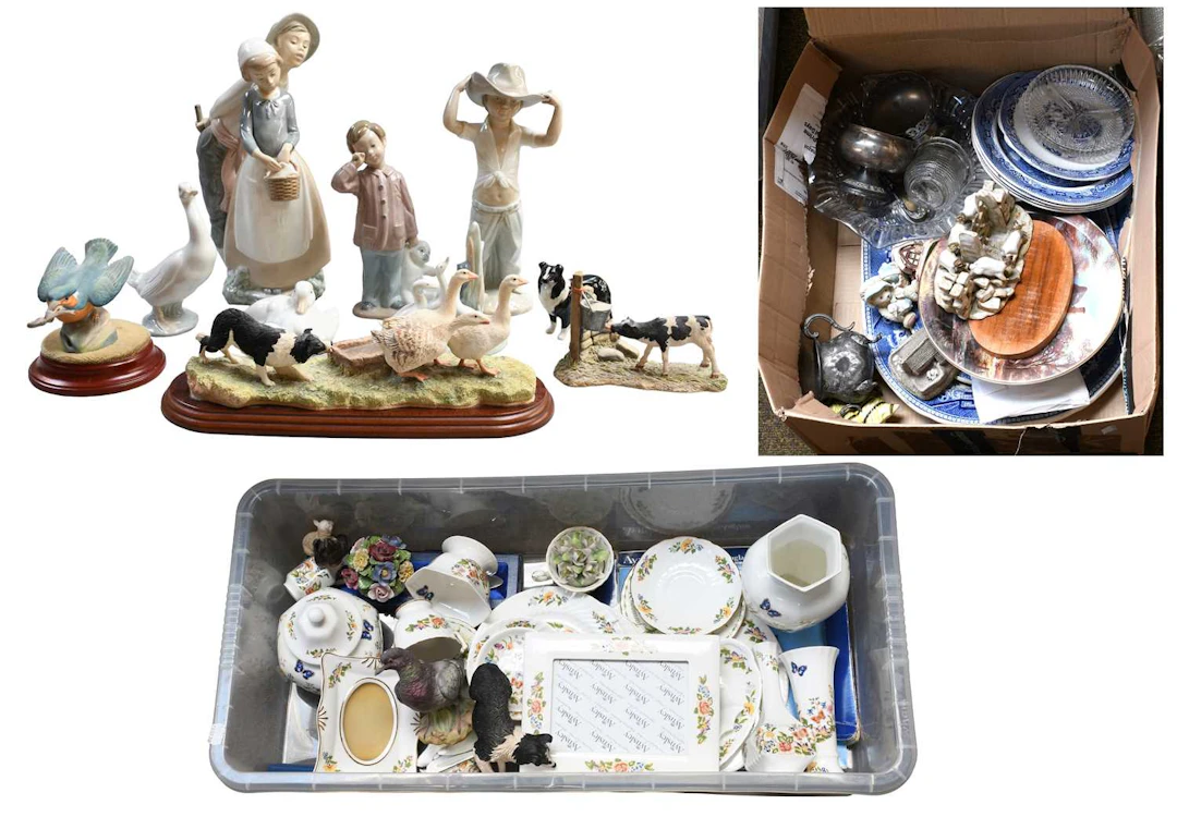 Six Nao Porcelain Figures