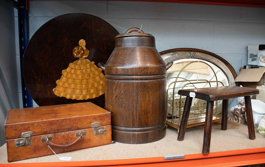 A Small Tan Leather Travelling Case, early 20th century