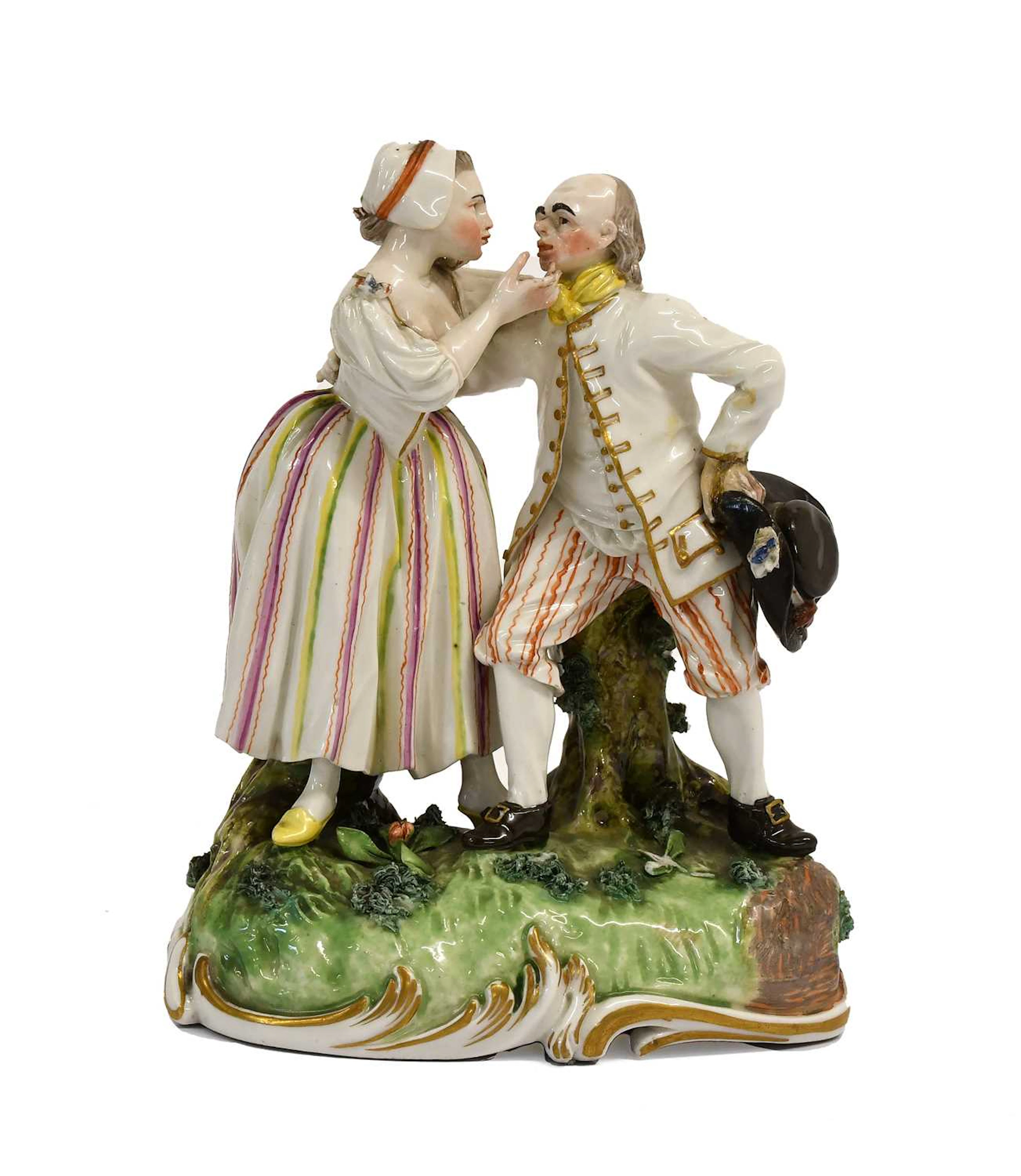 A Frankenthal Porcelain Figure Group, circa 1770