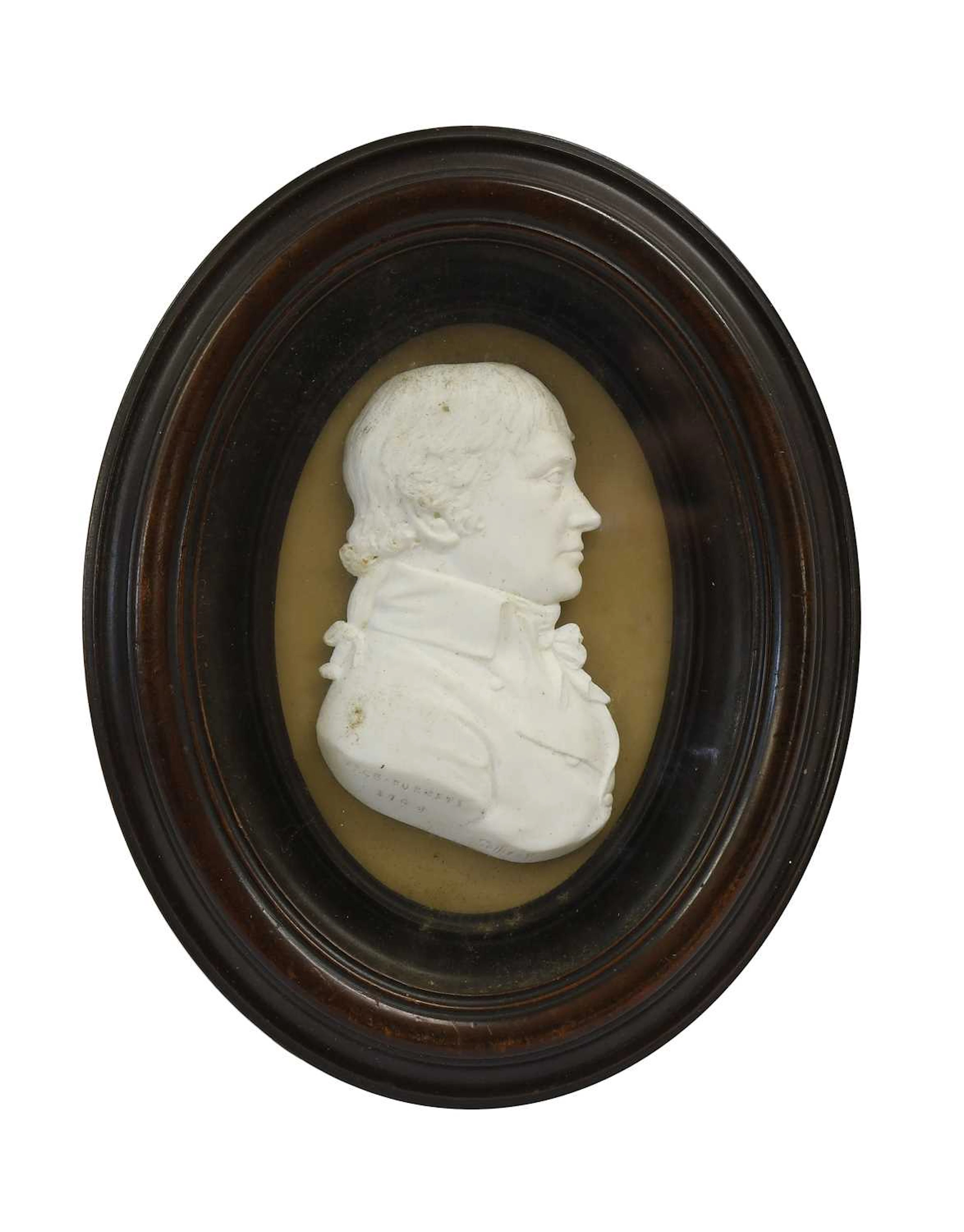 A Tassie Bas-Relief Paste Profile Bust of James Burnett, Lord Monboddo