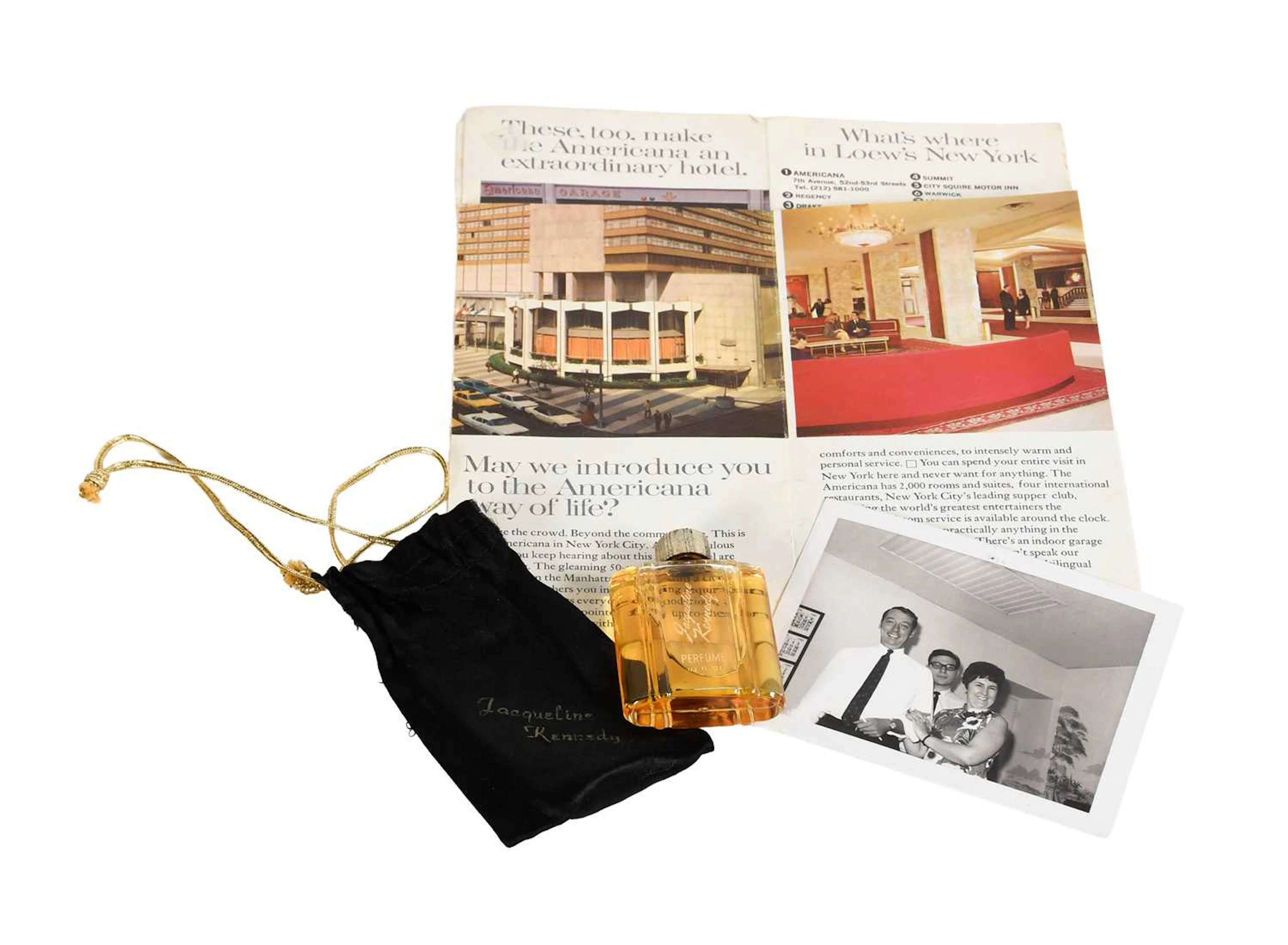 Jacqueline Kennedy Perfume Created for the 1960 Presidential, Campaign