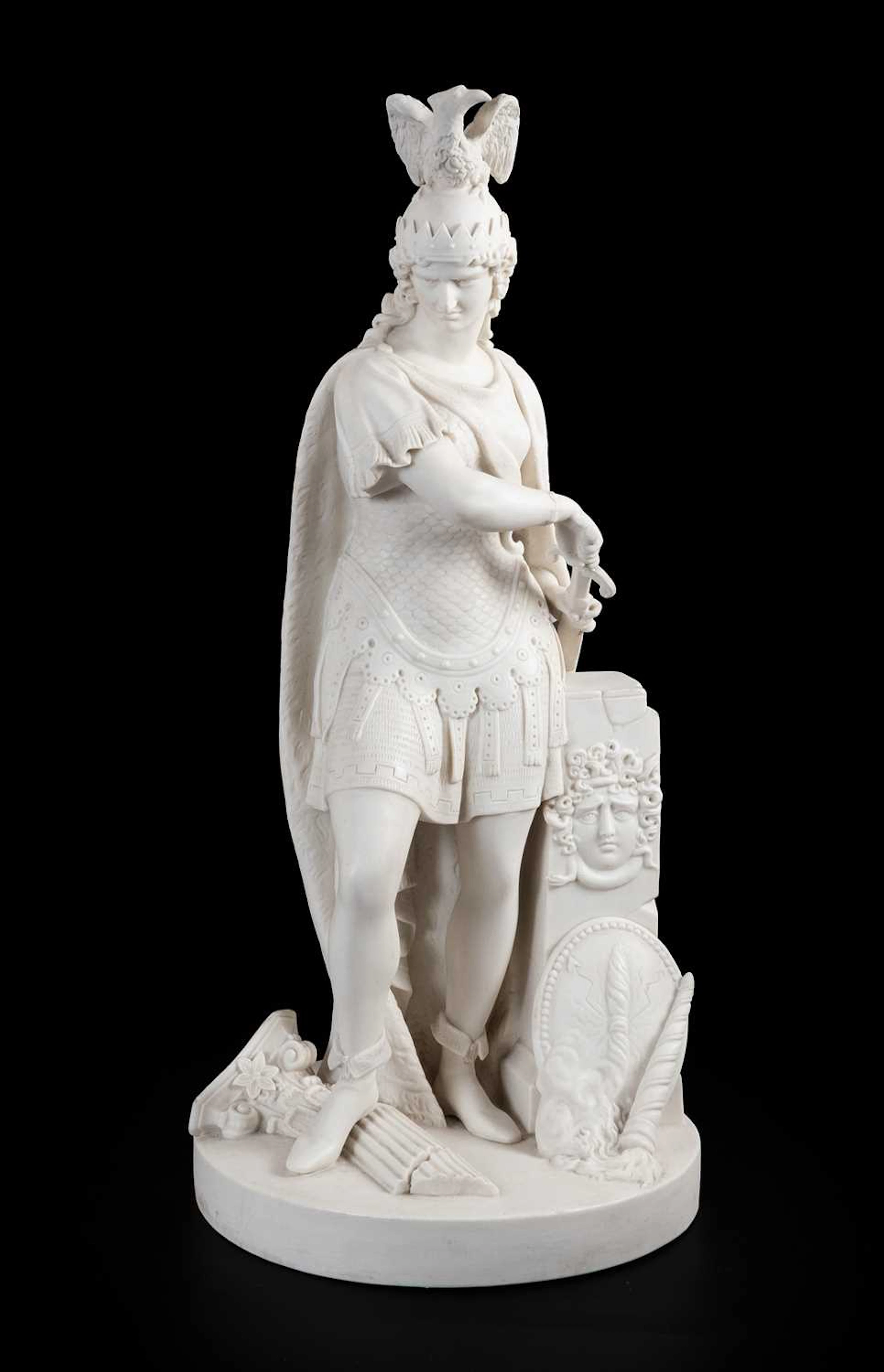 An English Parian Figure, 19th century