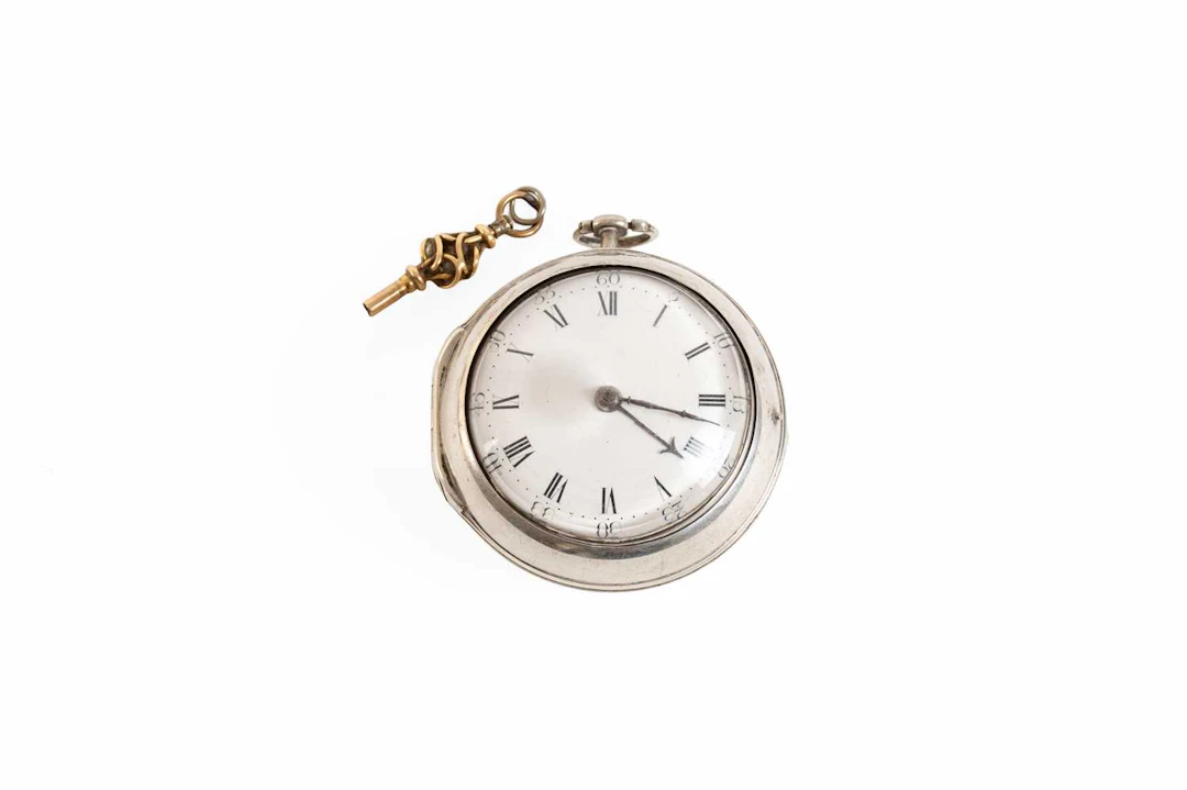A Silver Pair Cased Verge Pocket Watch, signed Jas Smith, Lynn, 1774