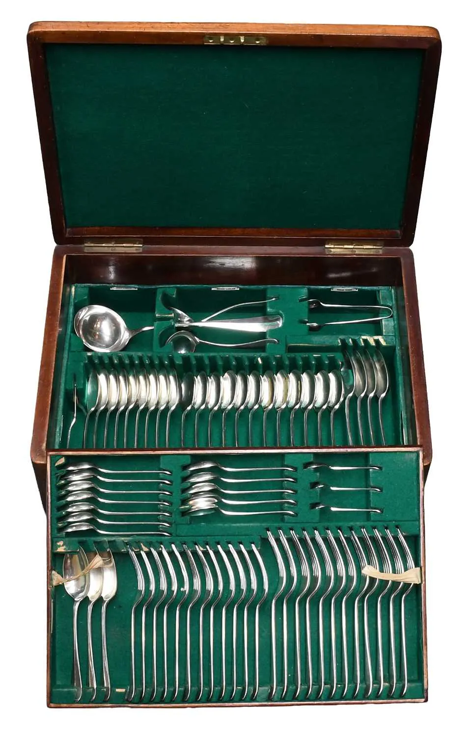 A Cased Silver Plate Table-Service