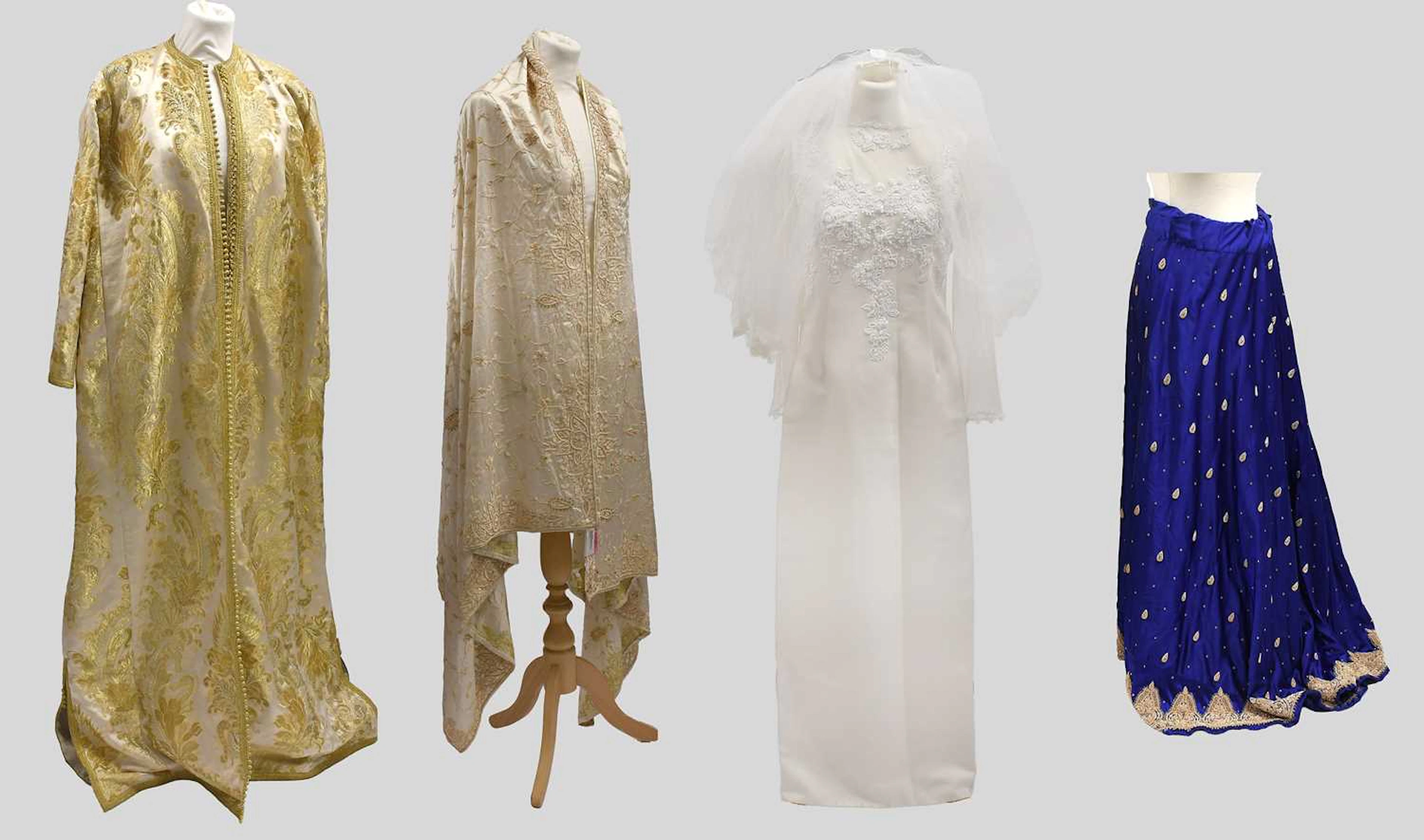 20th Century Eastern Costume, Brides International Wedding Dress
