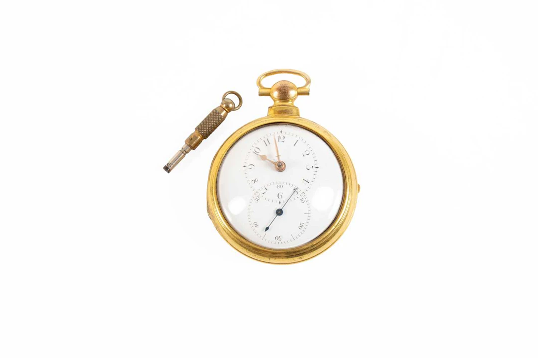 A Gilt Metal Pair Cased Verge "Doctor's Dial" Pocket Watch, signed