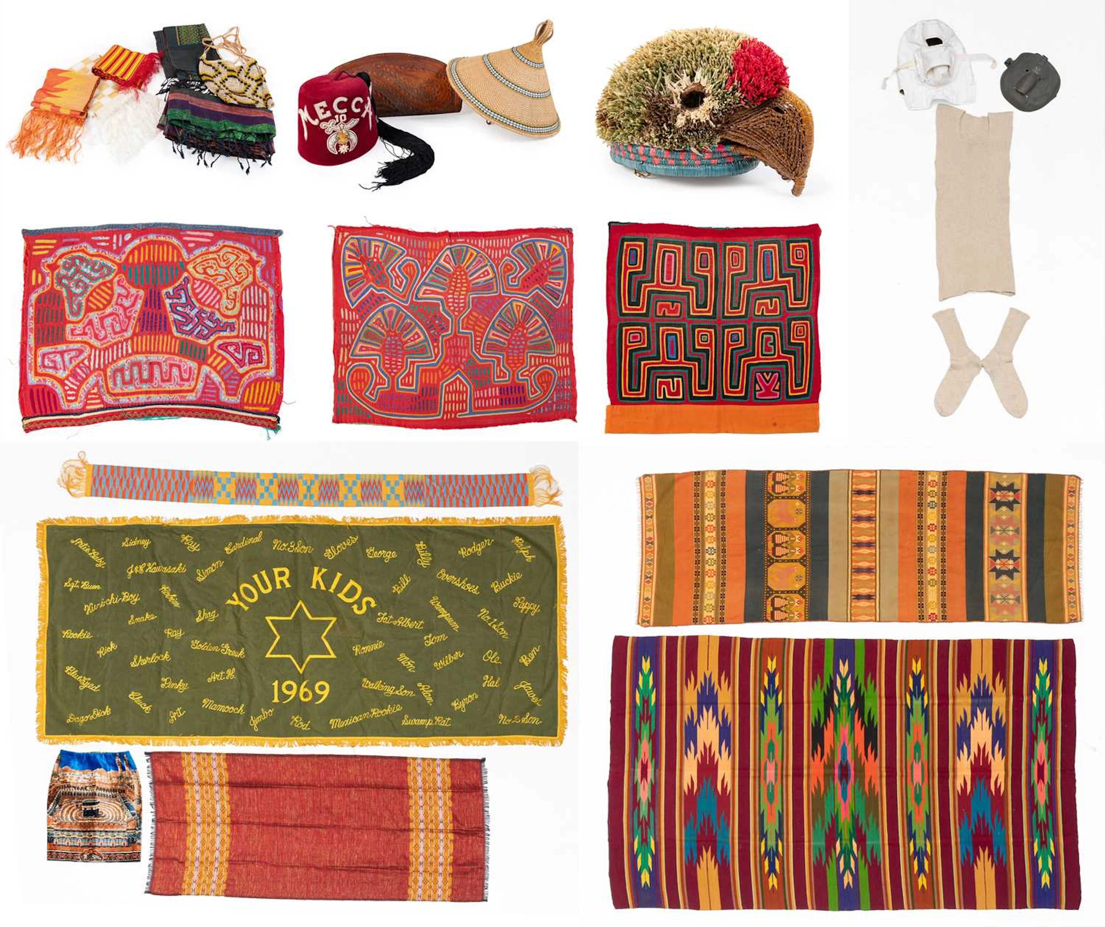 Collection of Mid-20th Century and Later World Textiles and Costume