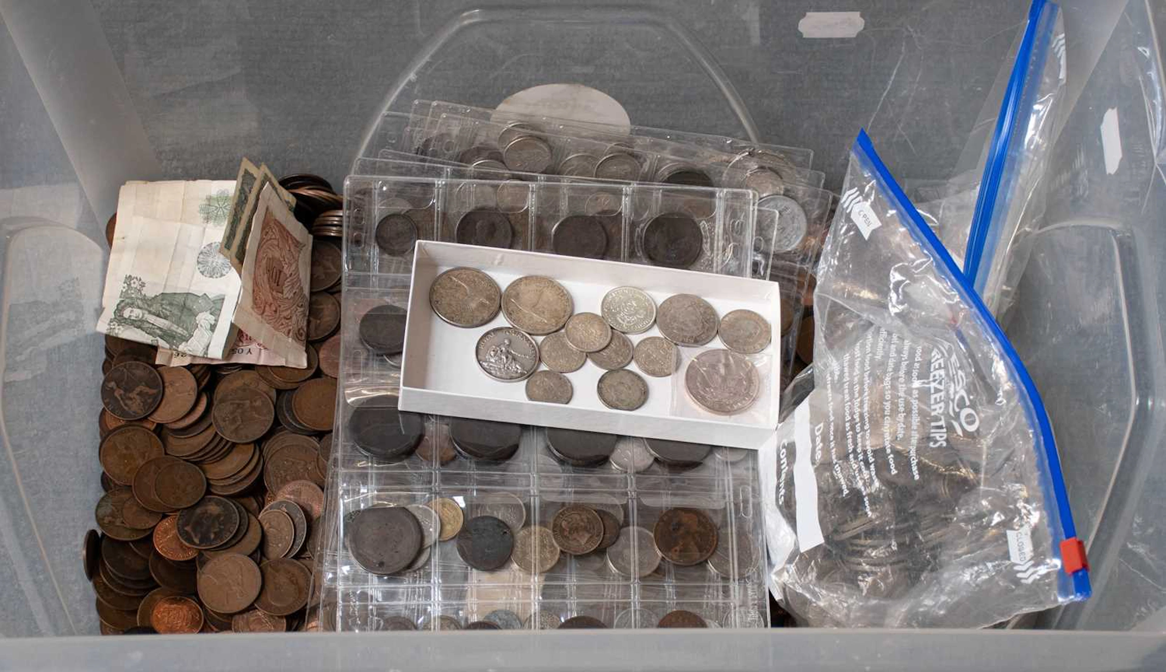 A Large Assortment of British Pre-Decimal Coinage