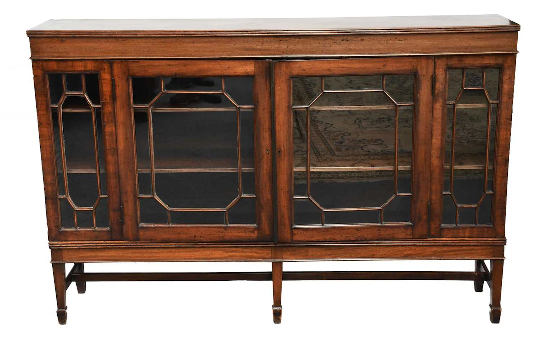 A Victorian Mahogany Dwarf Bookcase