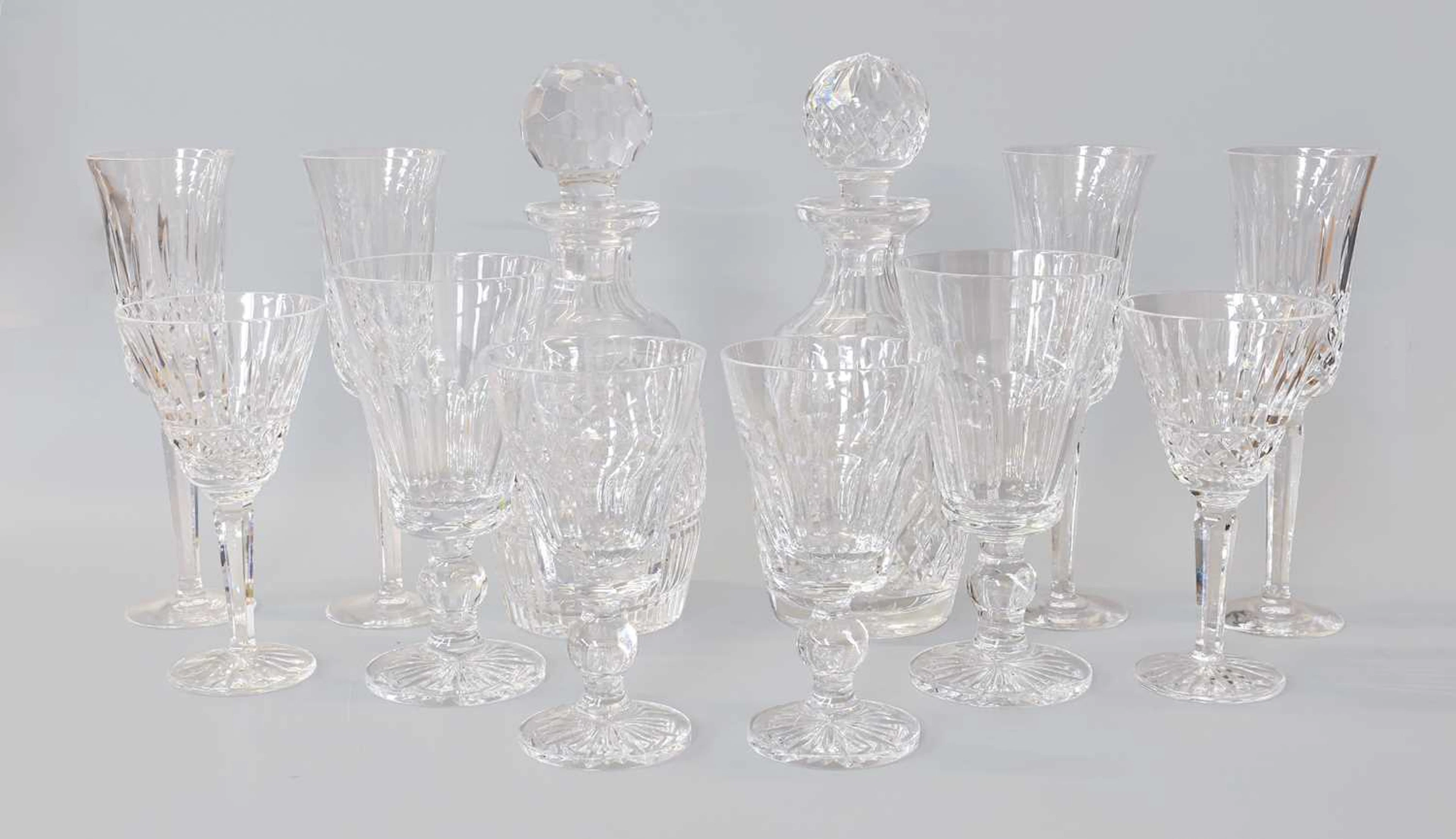 A Collection of 20th Century Waterford Glass