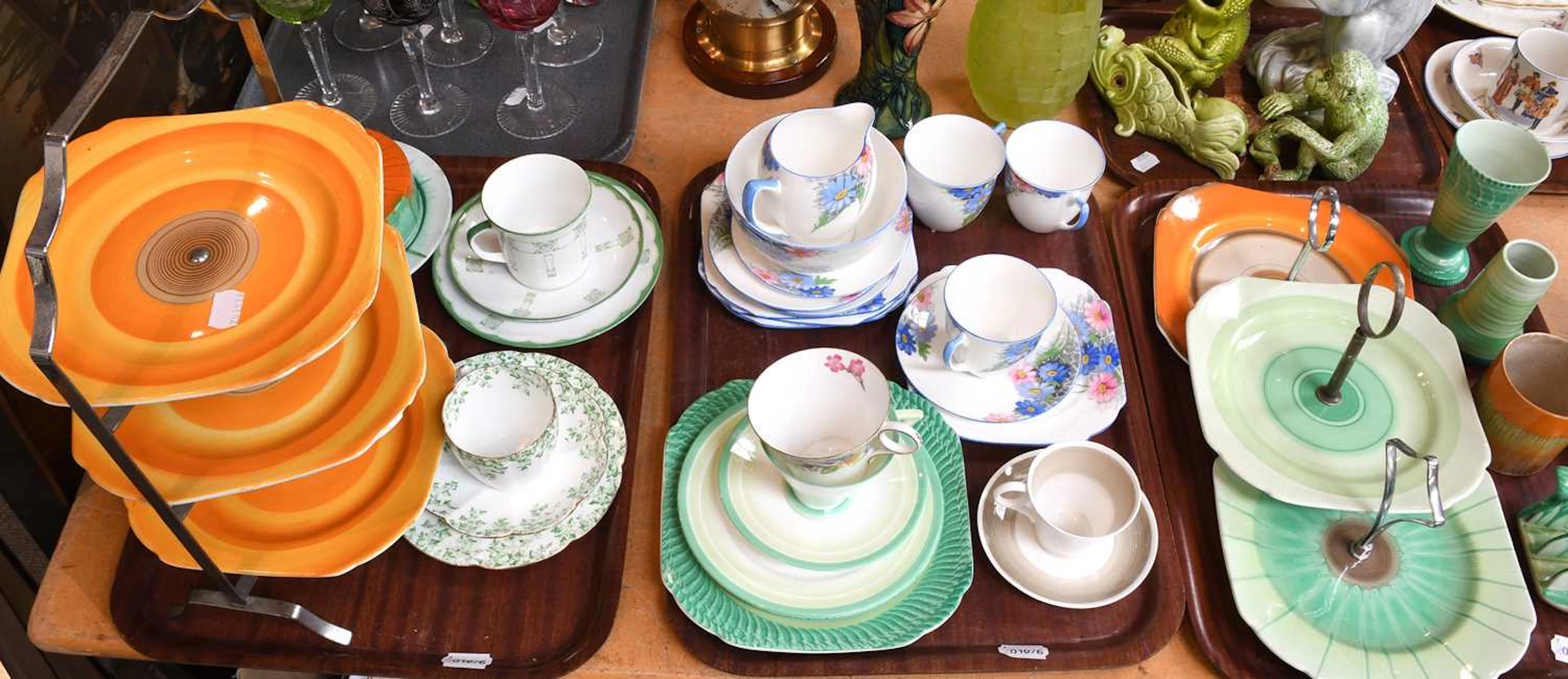 A Collection of Shelley Pottery and Porcelain