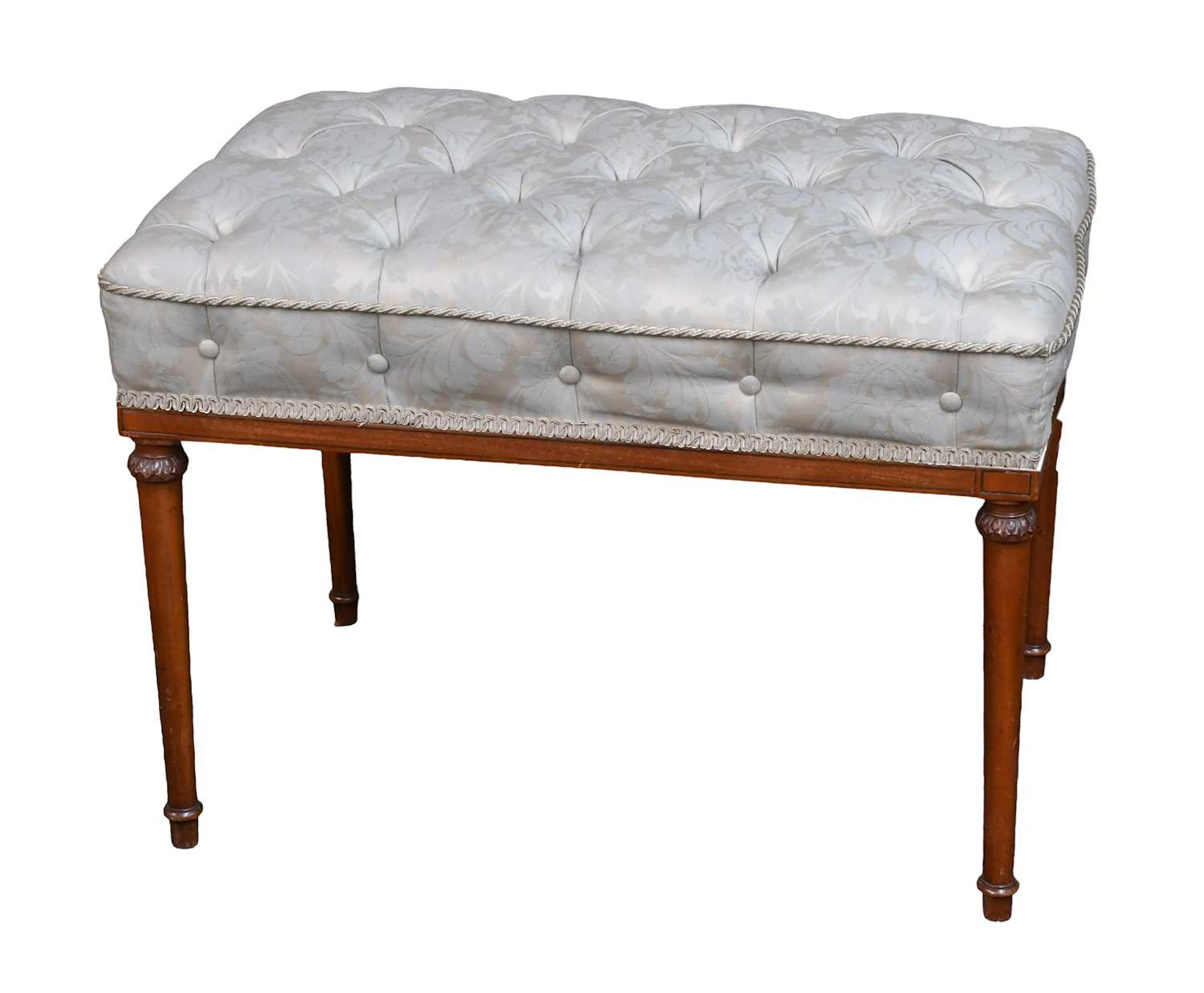 A Satinwood Stool