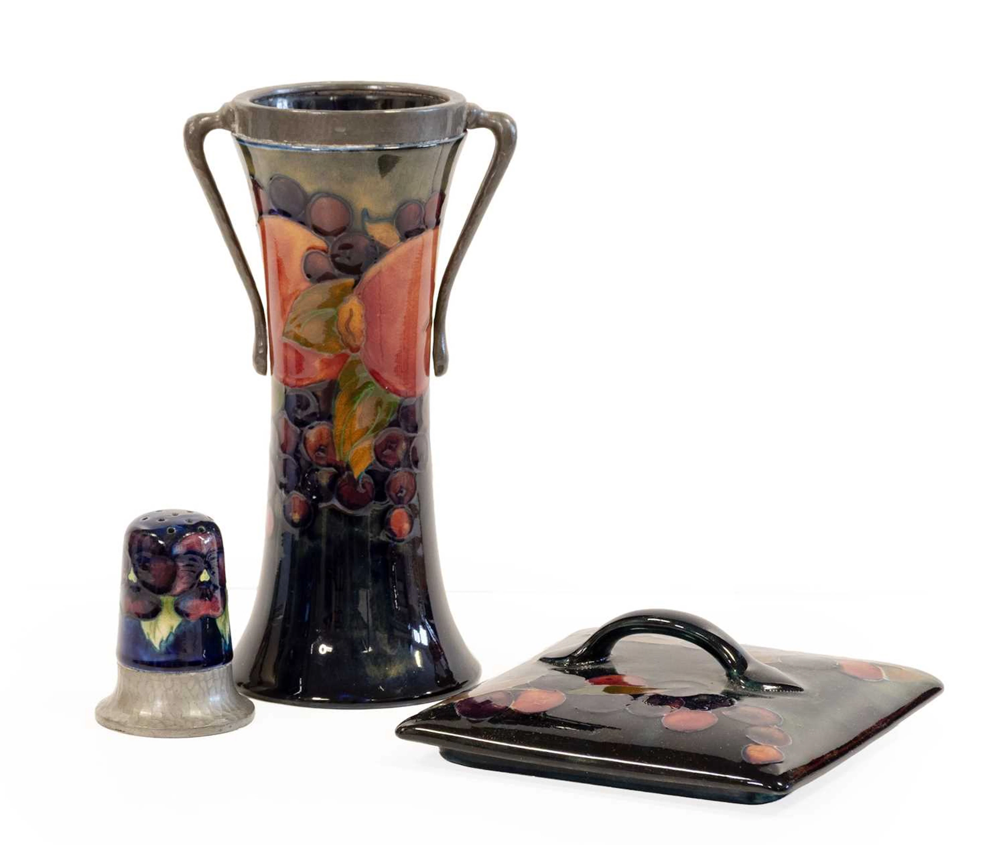 William Moorcroft (1872-1945): A Tudric Pewter and Pomegranate Pattern