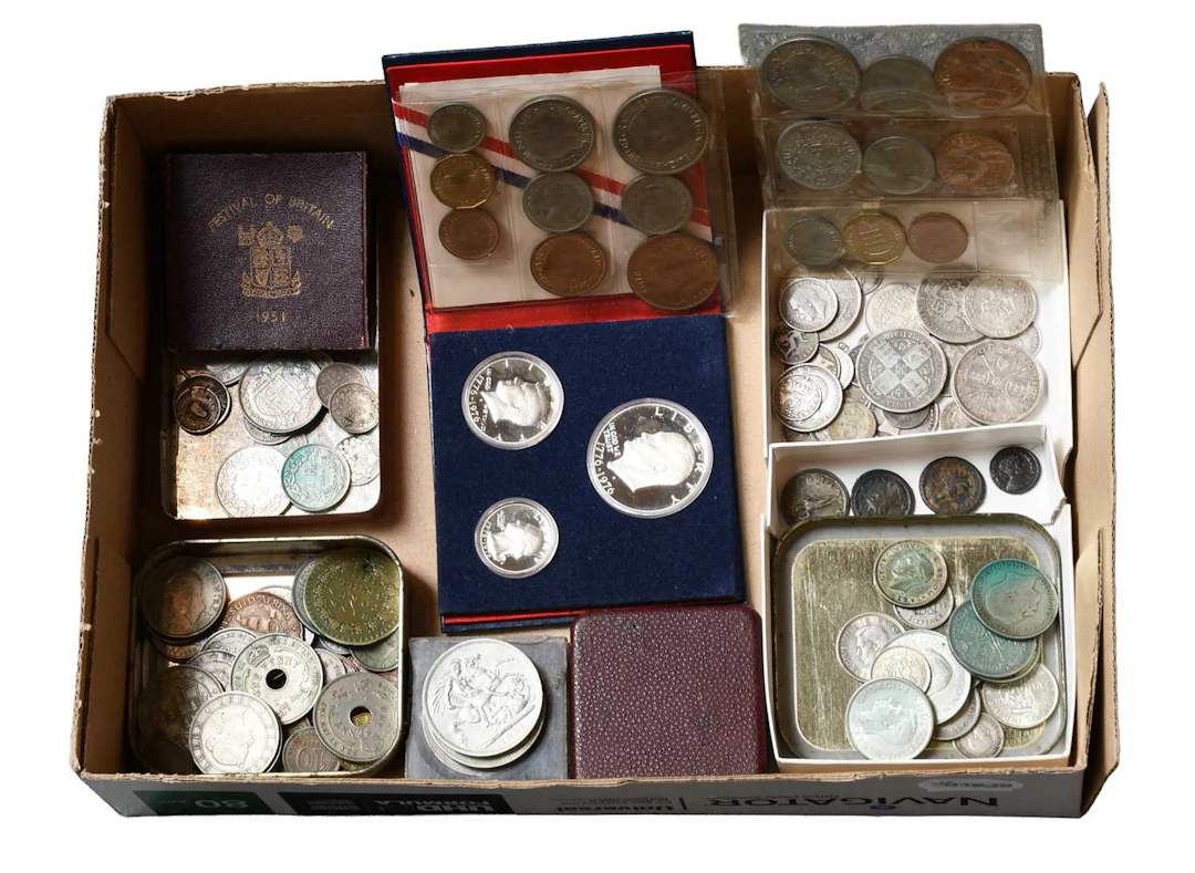 Assorted British and World Coins