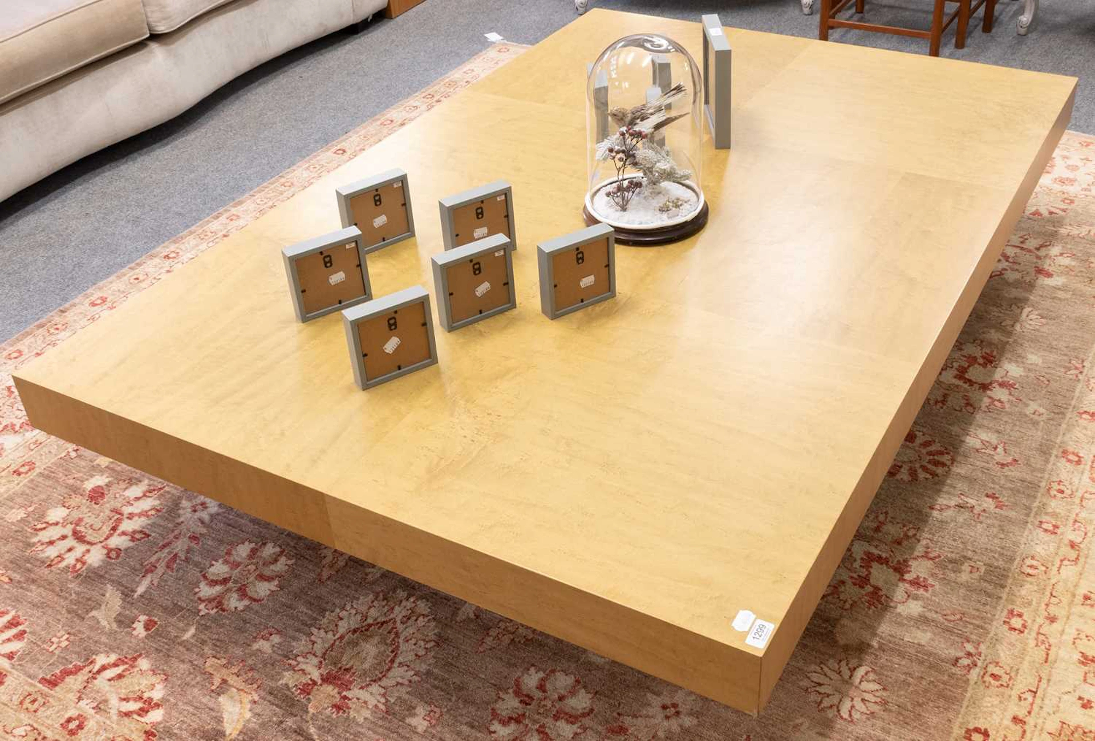 A Modern Aldo Tura For Tura Milano Style Coffee Table