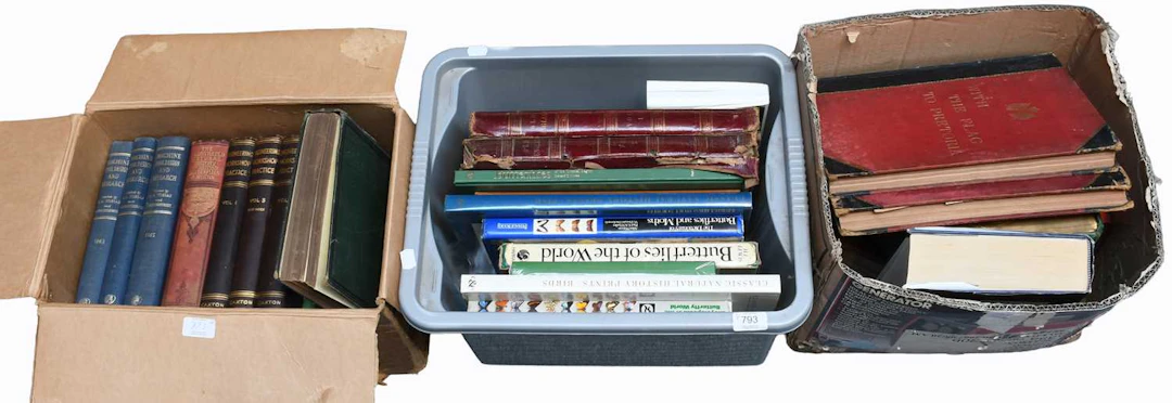 Assorted Books including Natural History