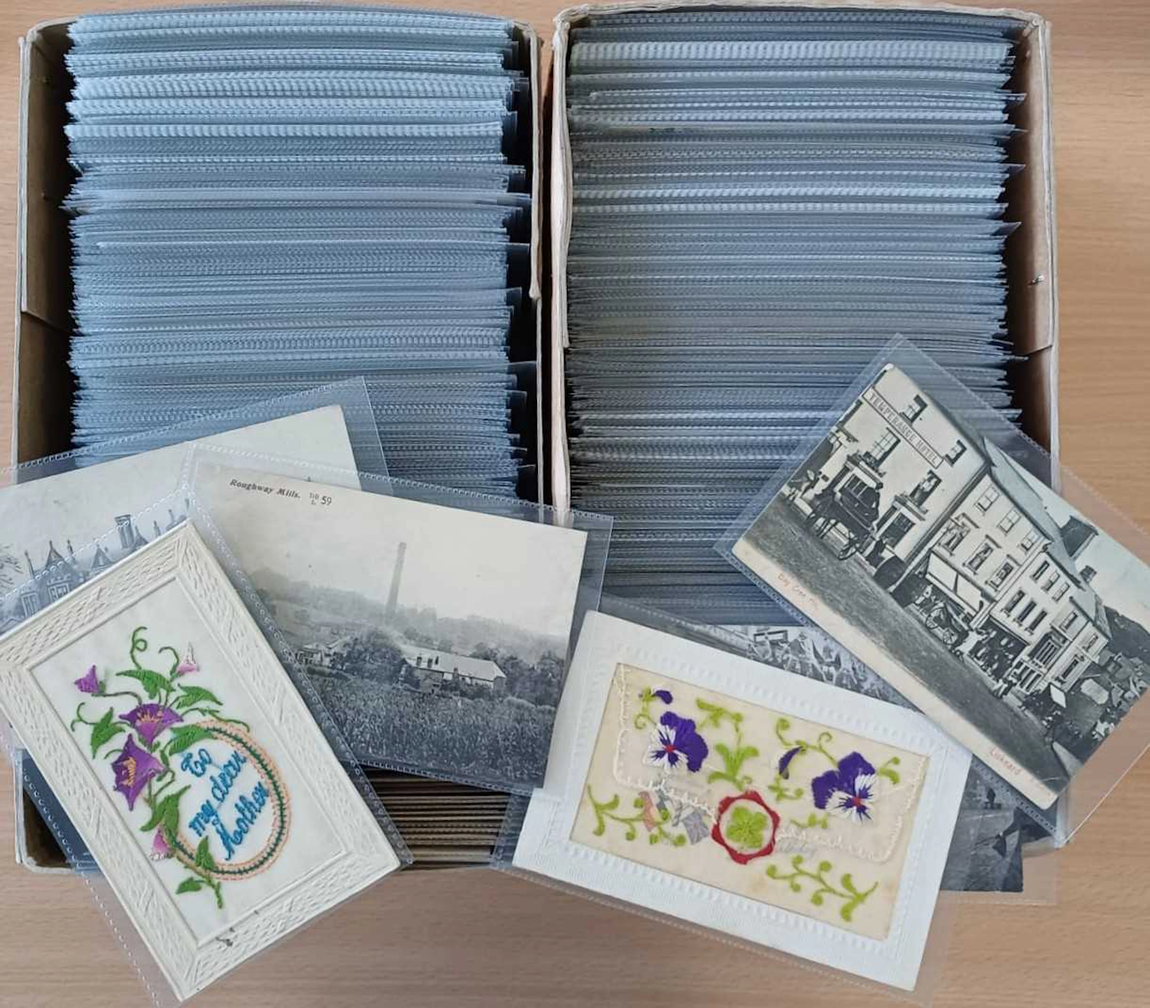 Assorted Postcards.