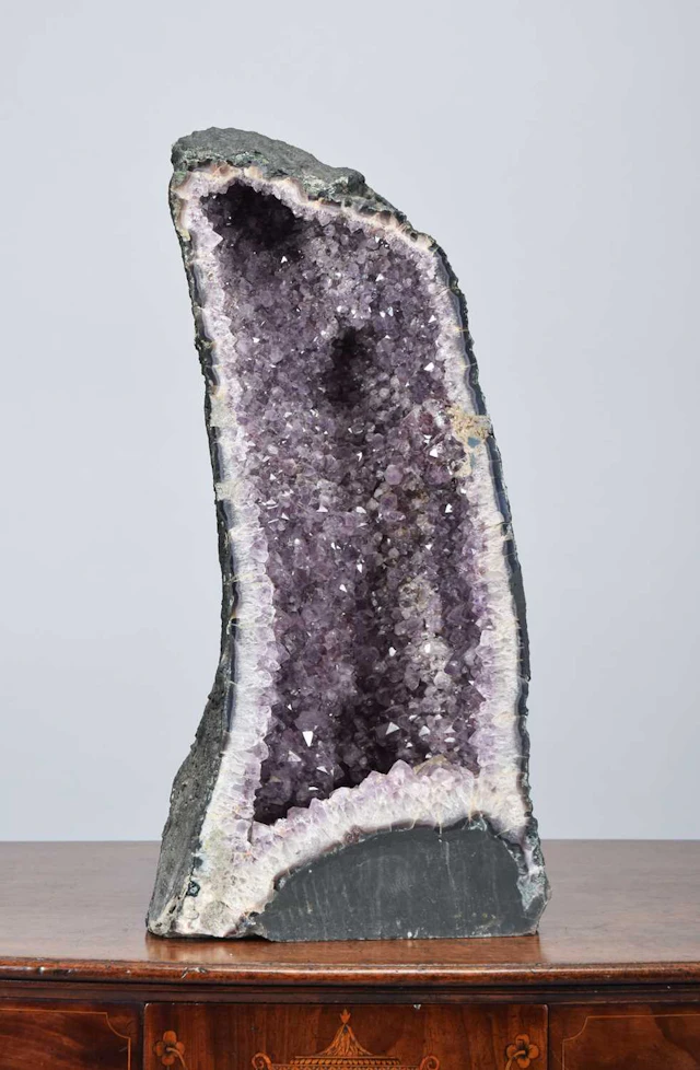 Minerals/Fossils: A Large Brazilian Amethyst Geode Cathedral