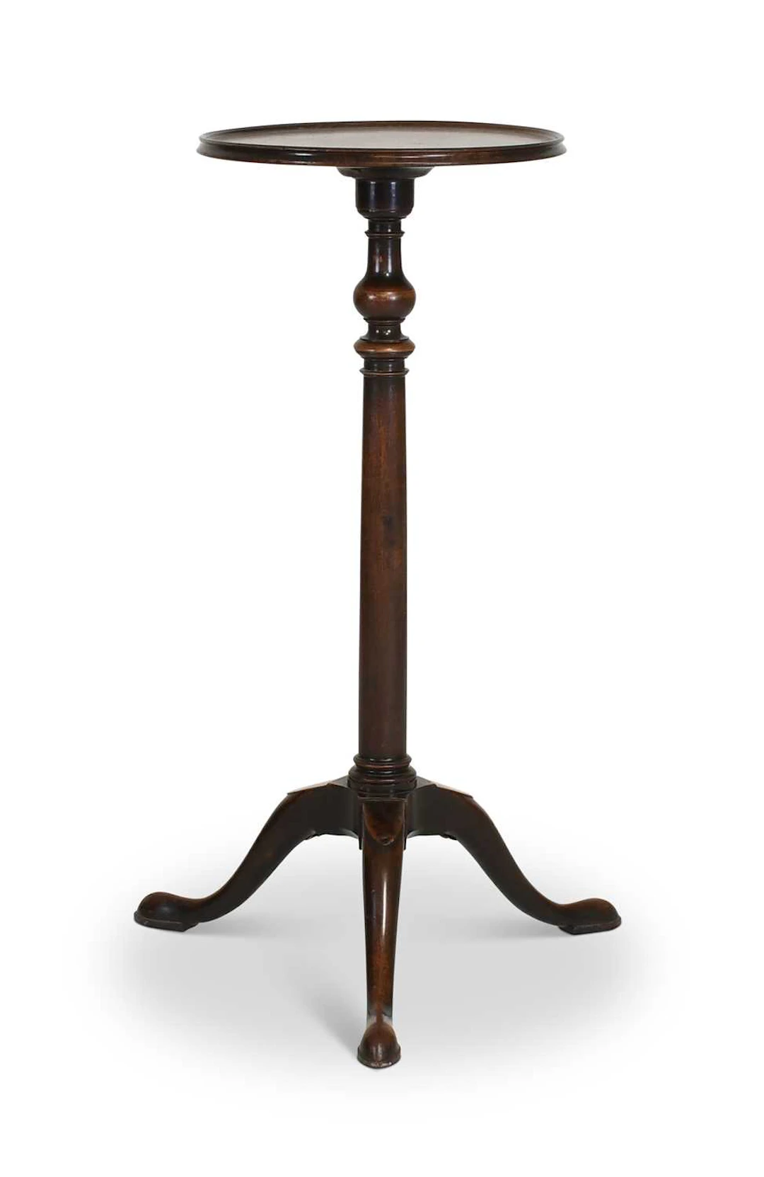 A George III Mahogany Circular Tripod Table, late 18th century