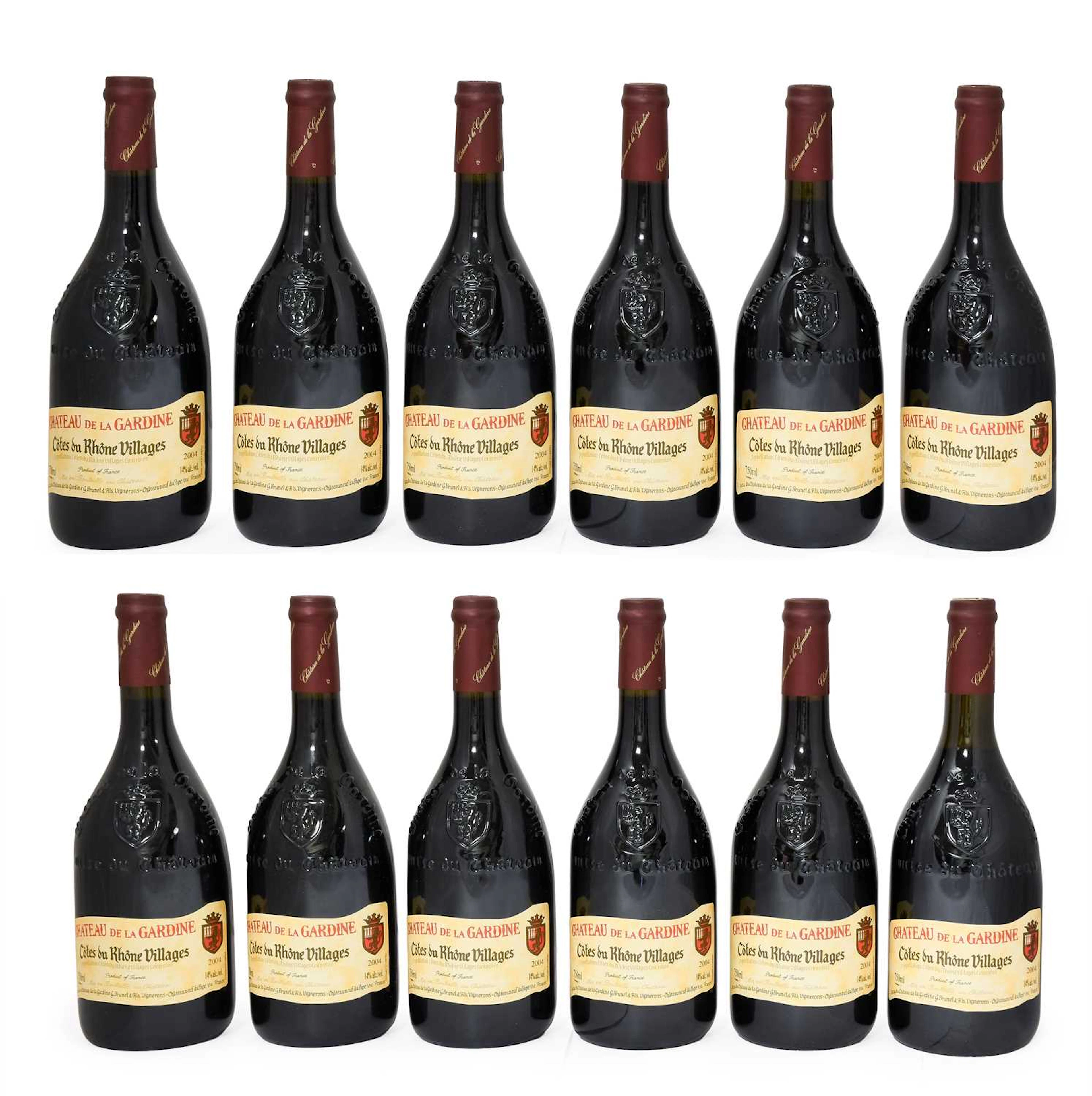 Château De La Gardine 2004, Côtes du Rhone Villages