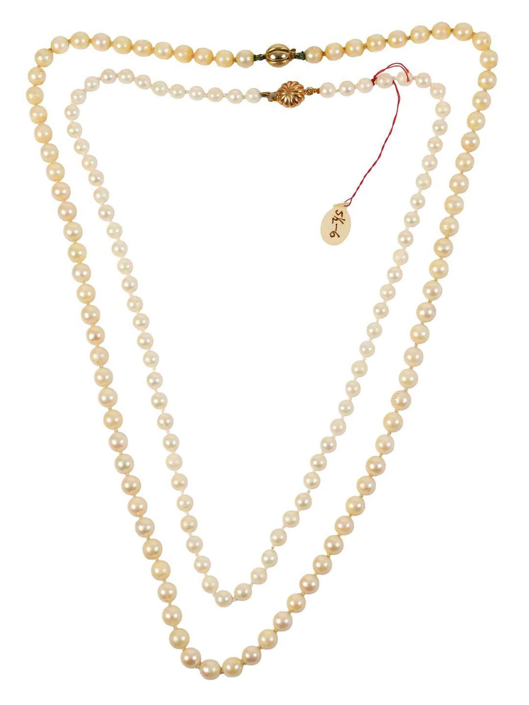Two Cultured Pearl Necklaces