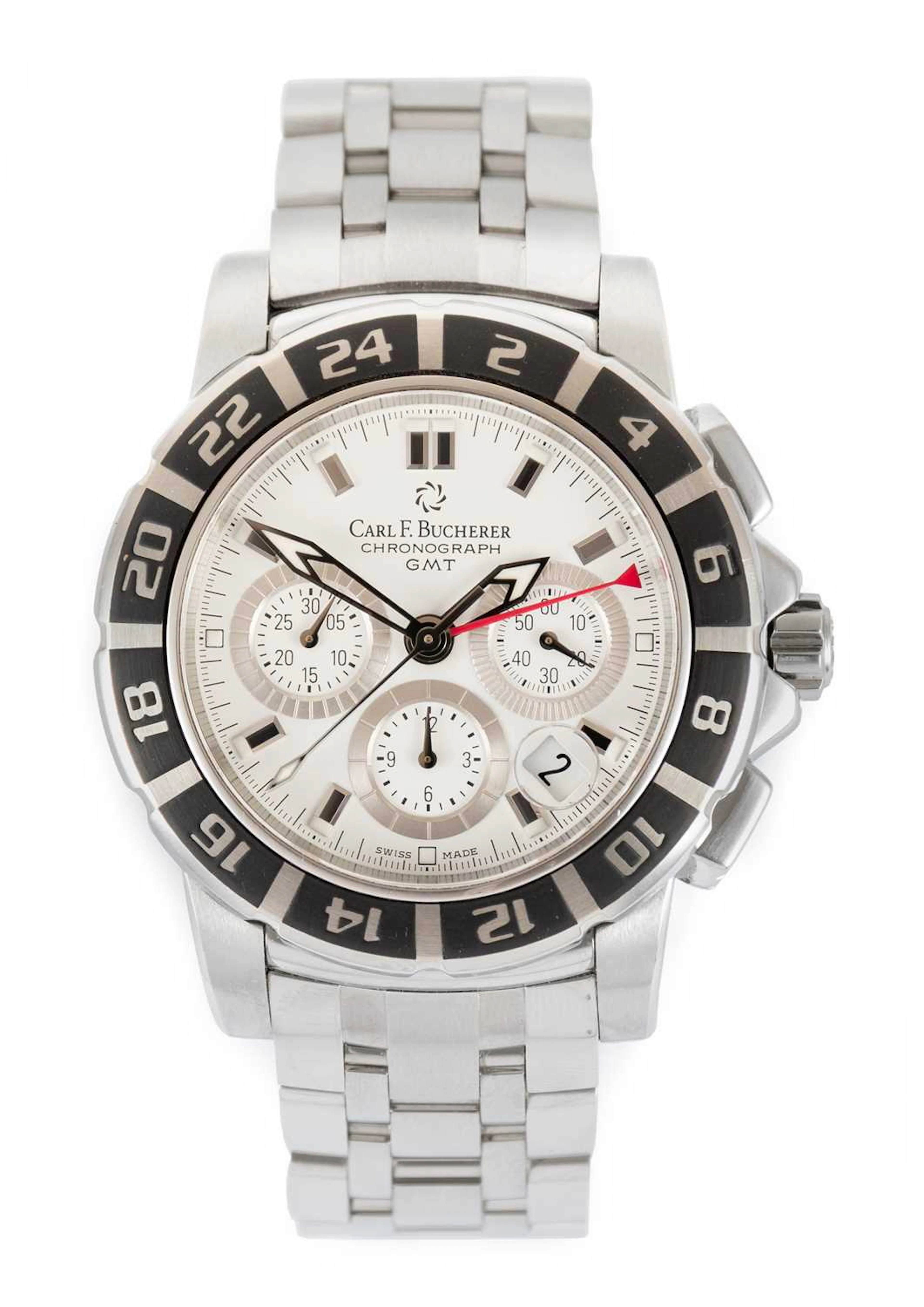 Carl Bucherer: A Stainless Steel Automatic Calendar GMT Chronograph