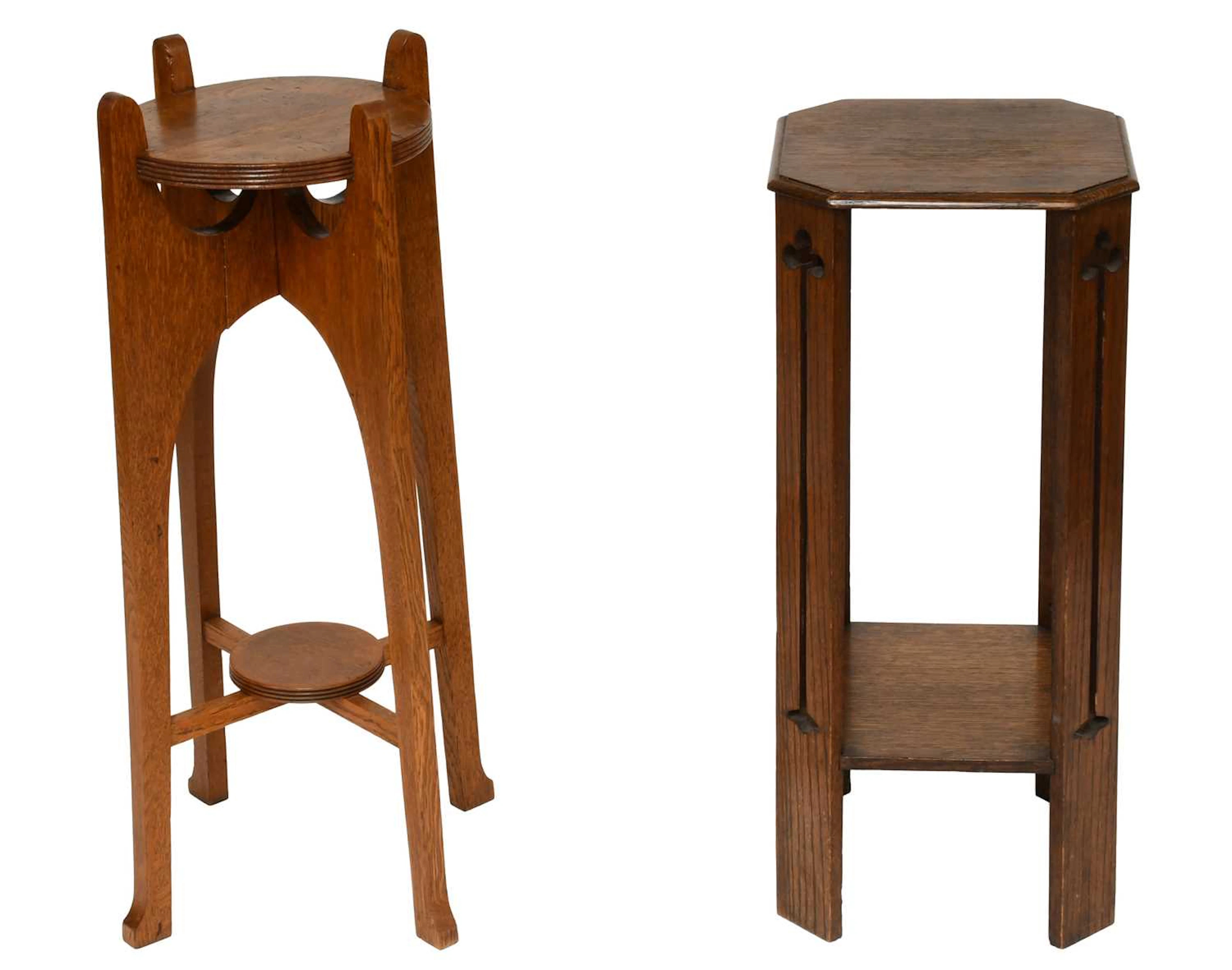 An Arts & Crafts Oak Occasional Table, A Secessionist Movement Oak