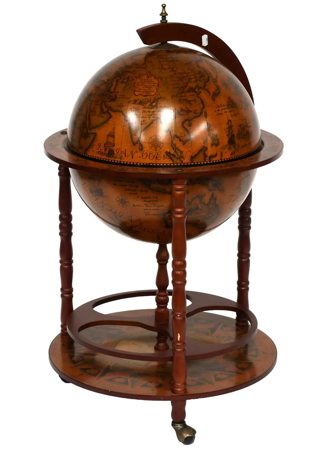 A Modern Drinks Globe