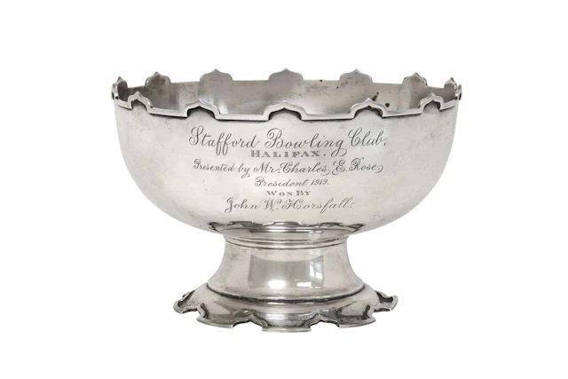 A George V Silver Bowl by Gorham Manufacturing Co., Birmingham, 1913