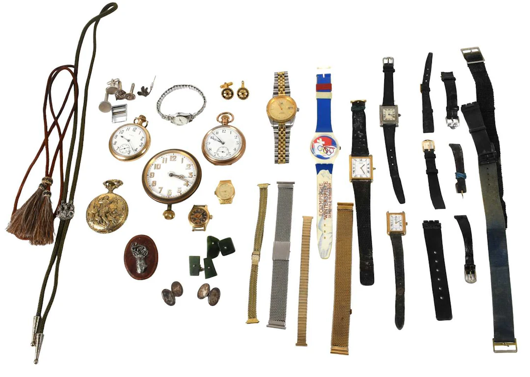 Two Plated Open Faced Pocket Watches