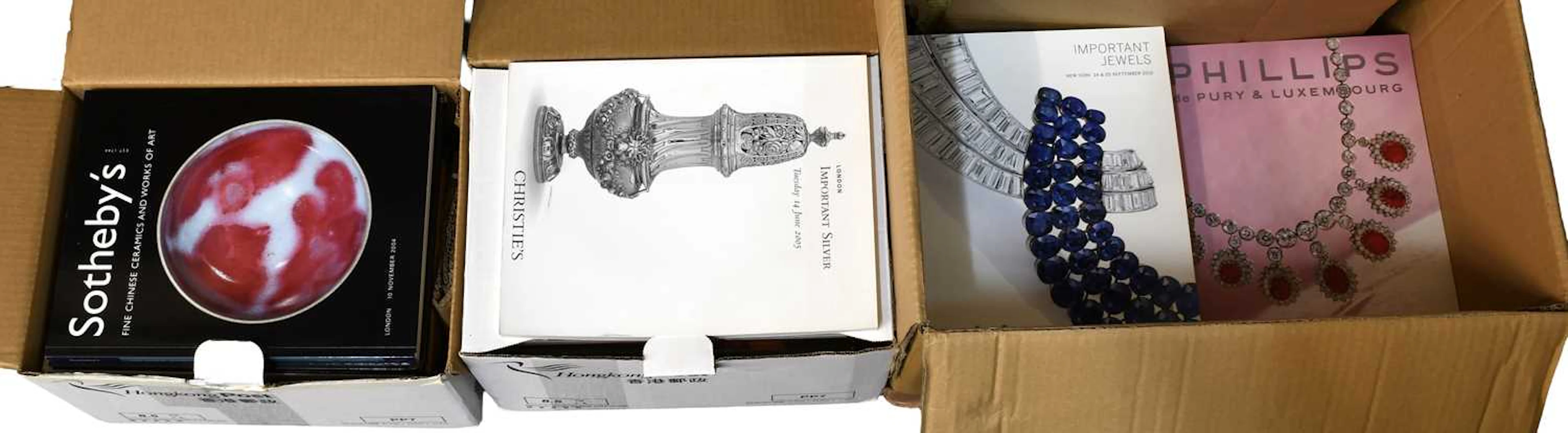 Large Collection of Auction Catalogues