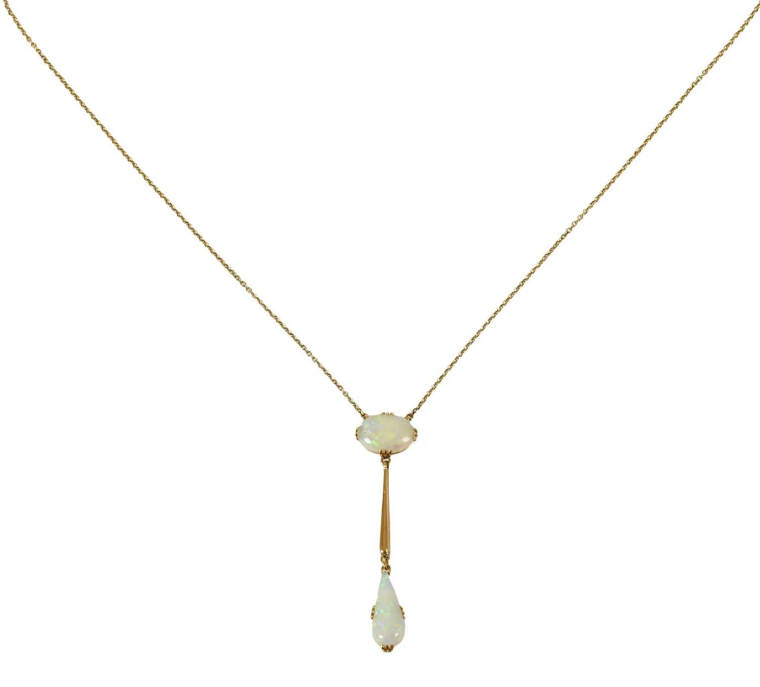 An Opal Necklace