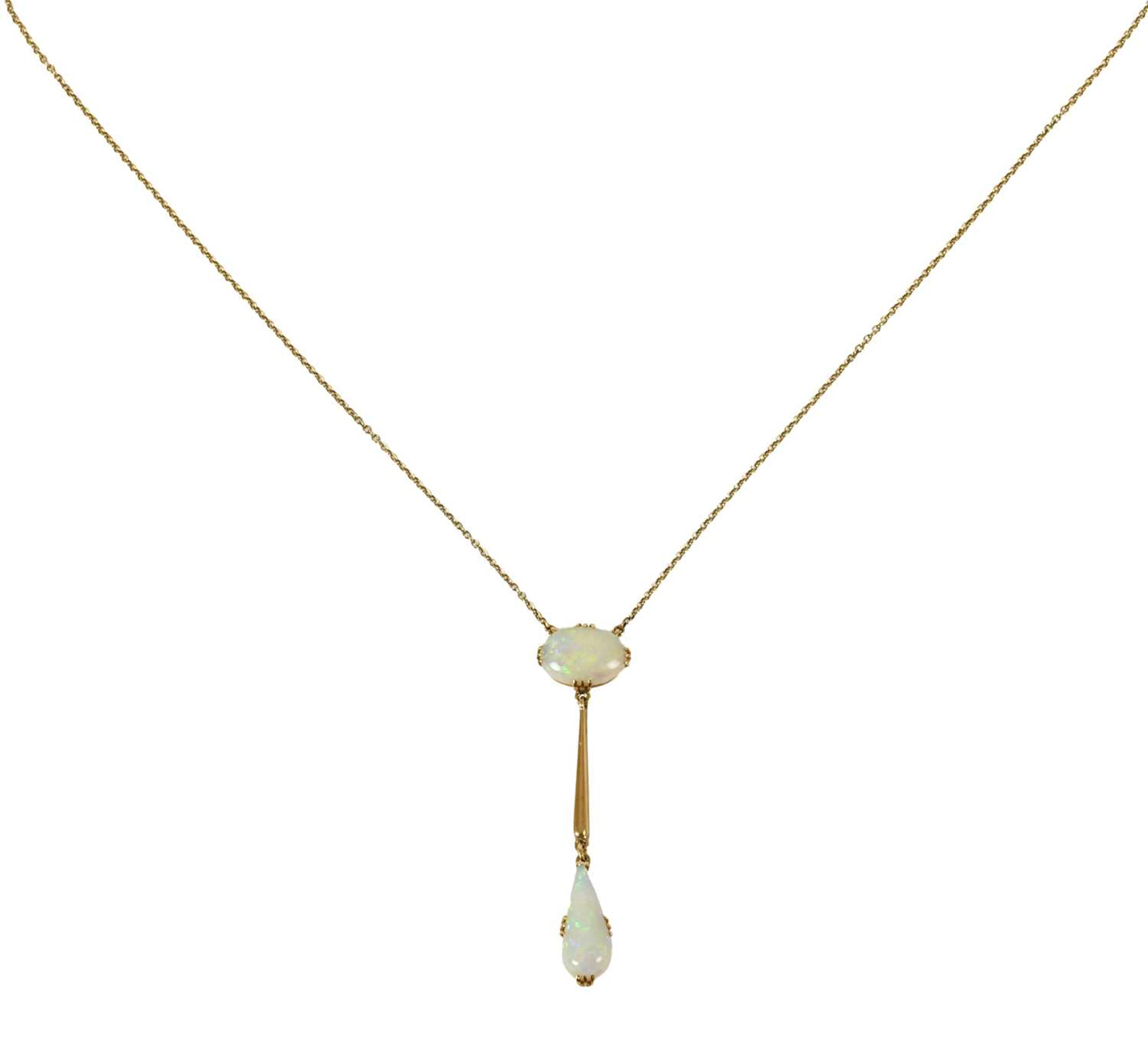 An Opal Necklace