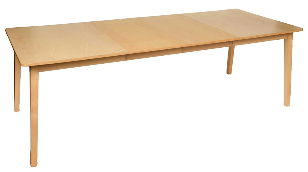 A Birch Veneered Dining Table