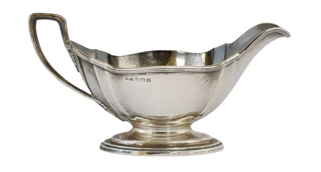 A George V Silver Sauceboat, by Gorham Manufacturing Co., Birmingham, 1917