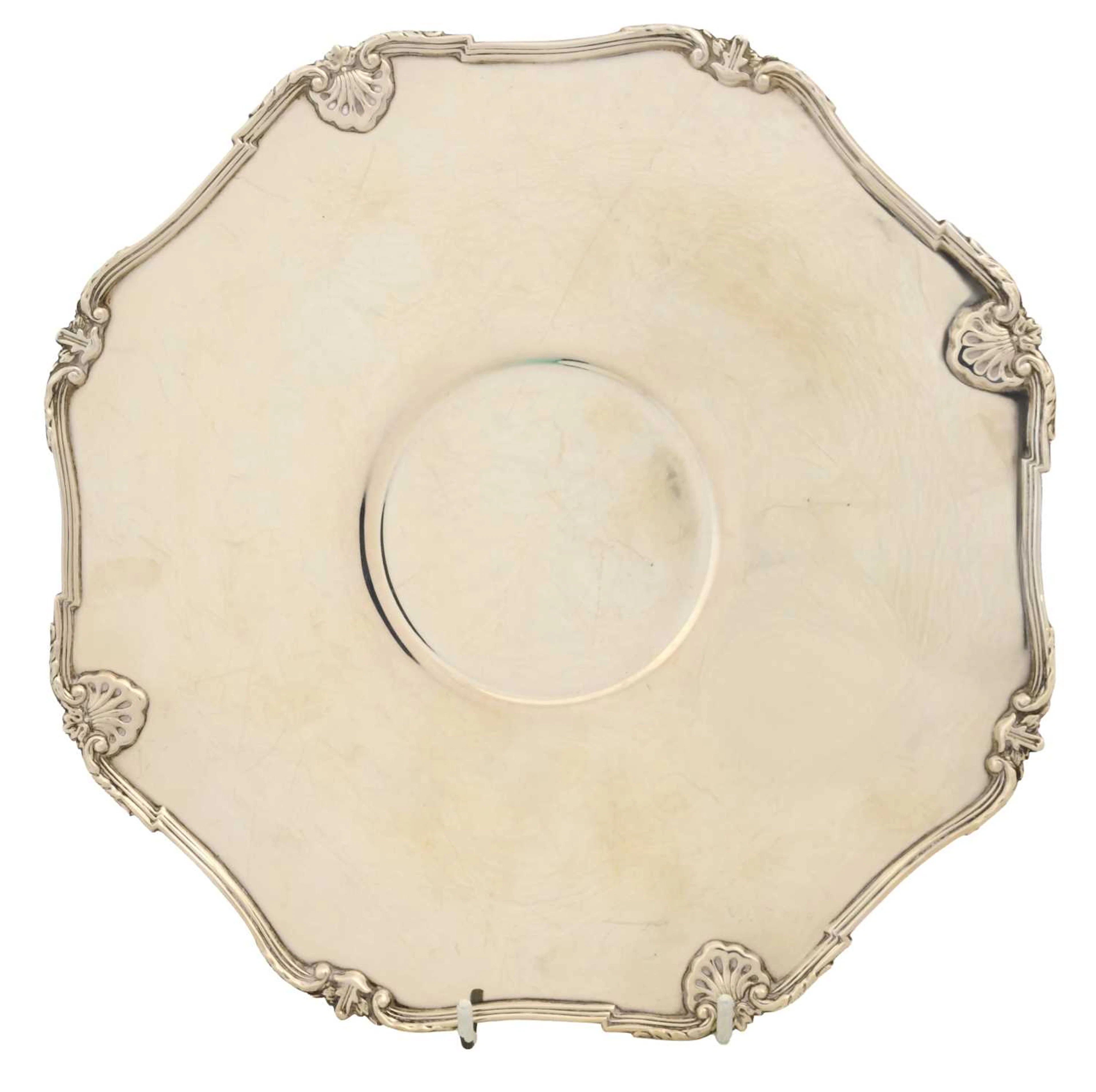 A George VI Silver Dessert-Stand, by Adie Brothers Ltd., Birmingham, 1949