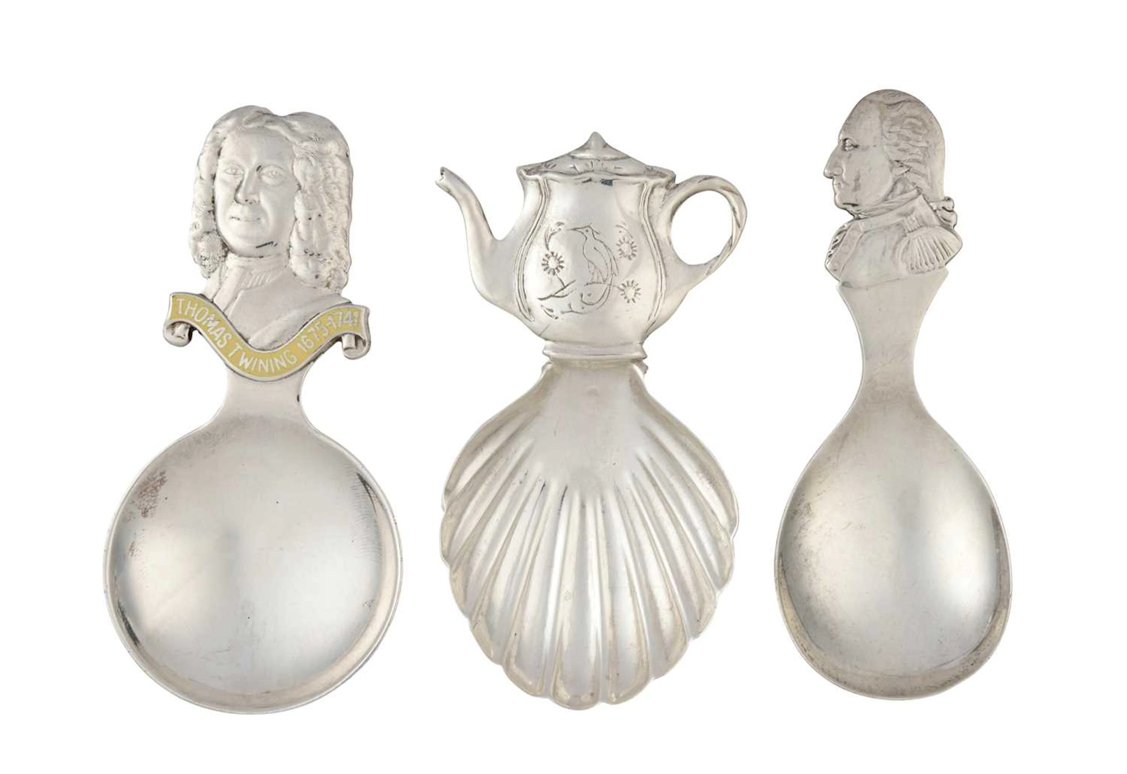 Three George V and Later Silver Caddy-Spoons