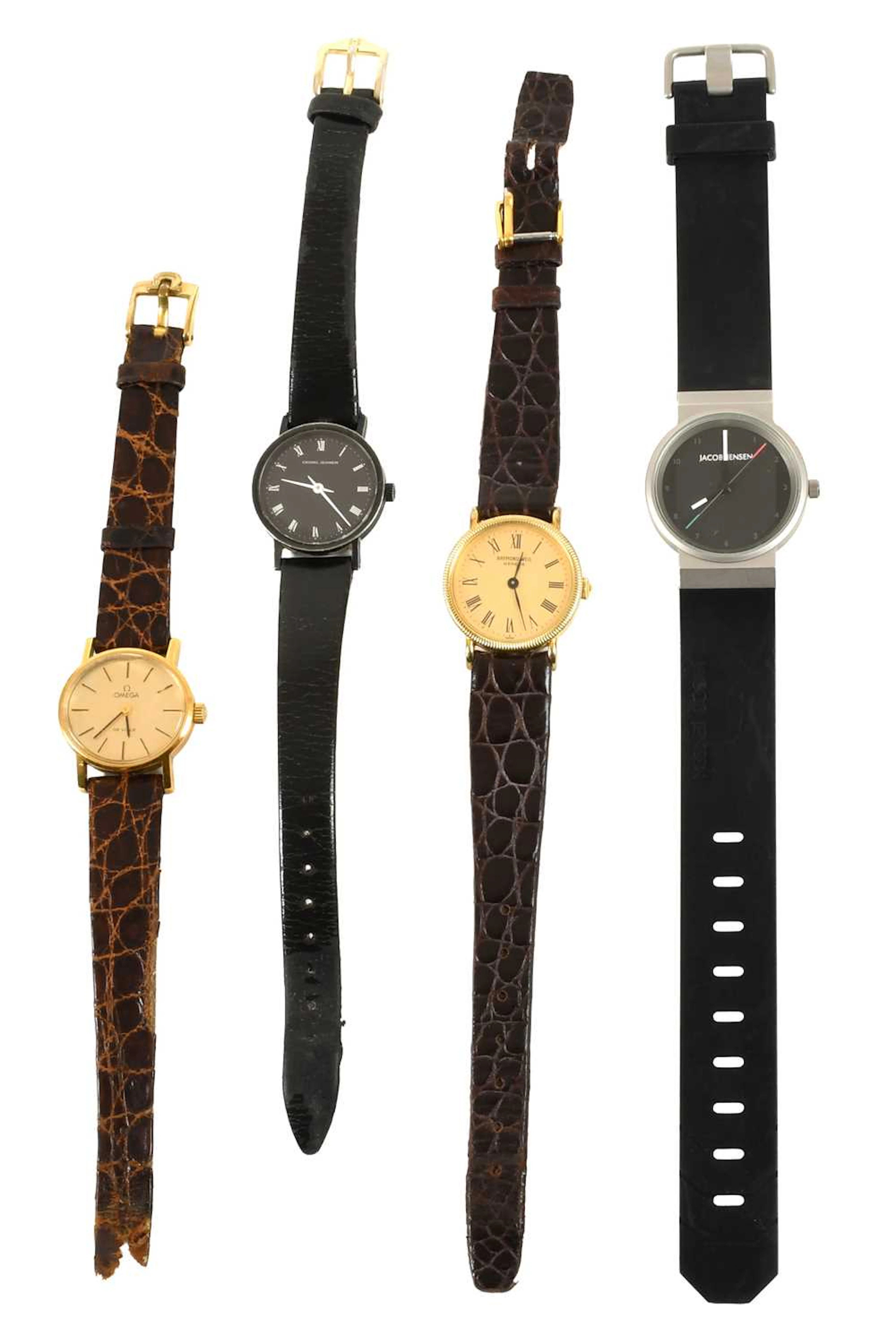 A Lady's Plated Wristwatch, signed Omega, De Ville, 1980's