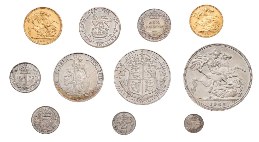 Edward VII, Matt Proof Set 1902