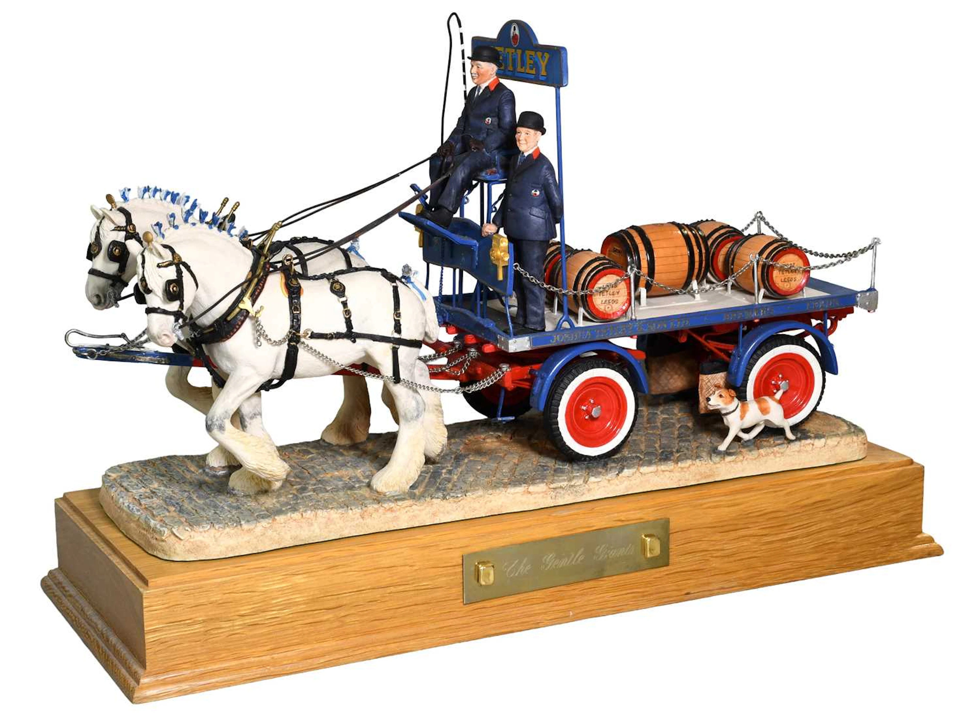 Border Fine Arts 'The Gentle Giants' (Tetley's Dray)