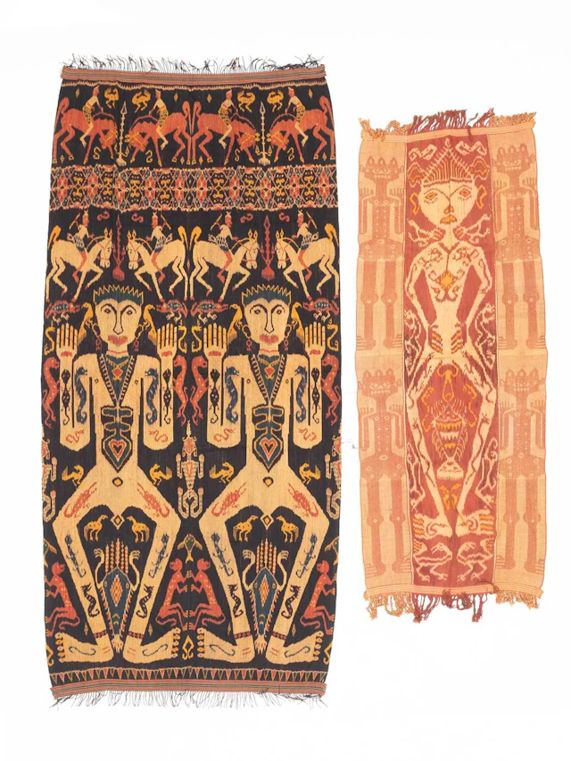 21st Century Sumba, East Sumba, Indonesia, Hinggi Ikat Cloth, Mid