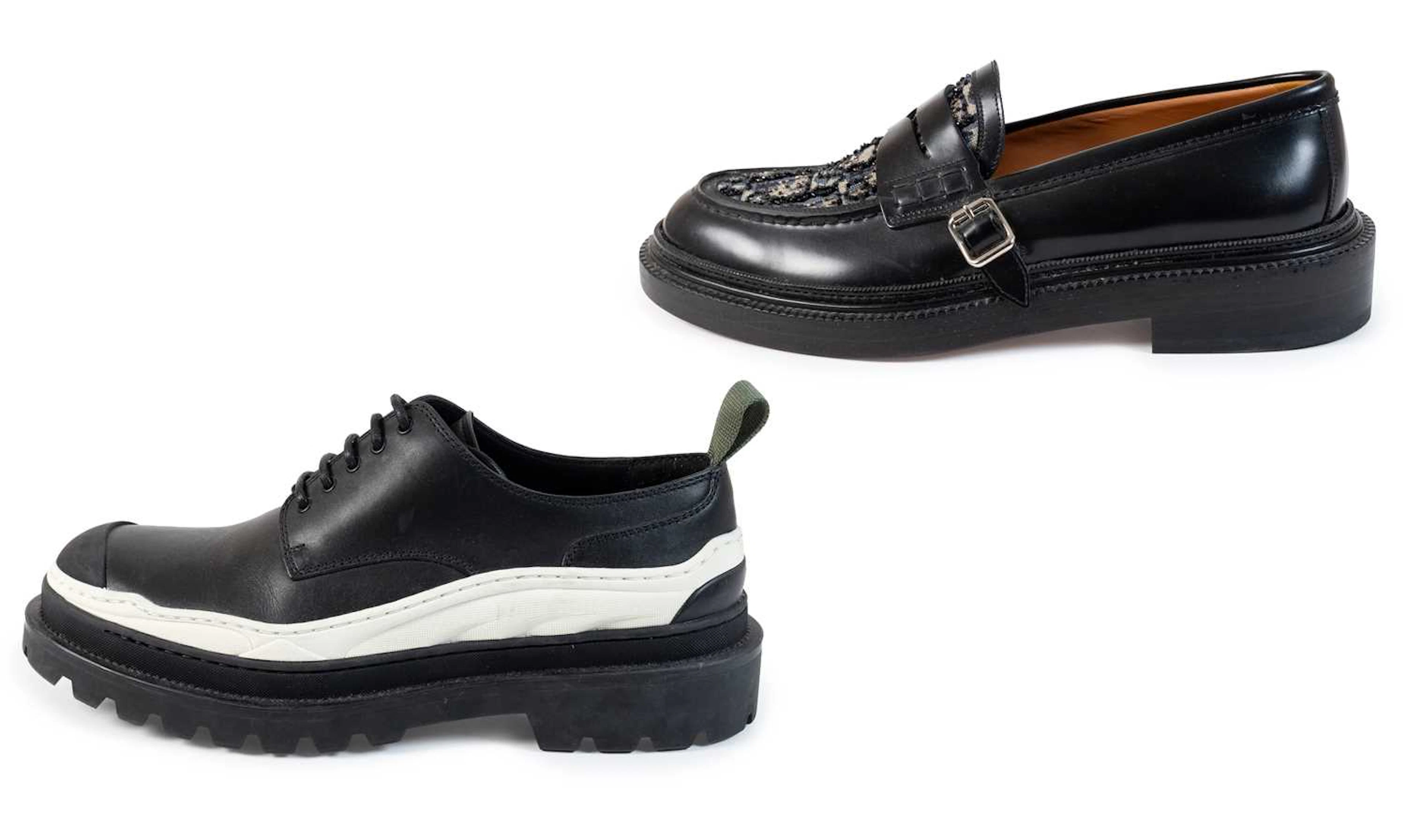 Dior x Sacai Explorer Derby Men's Shoes, Dior Granville Men's Loafers