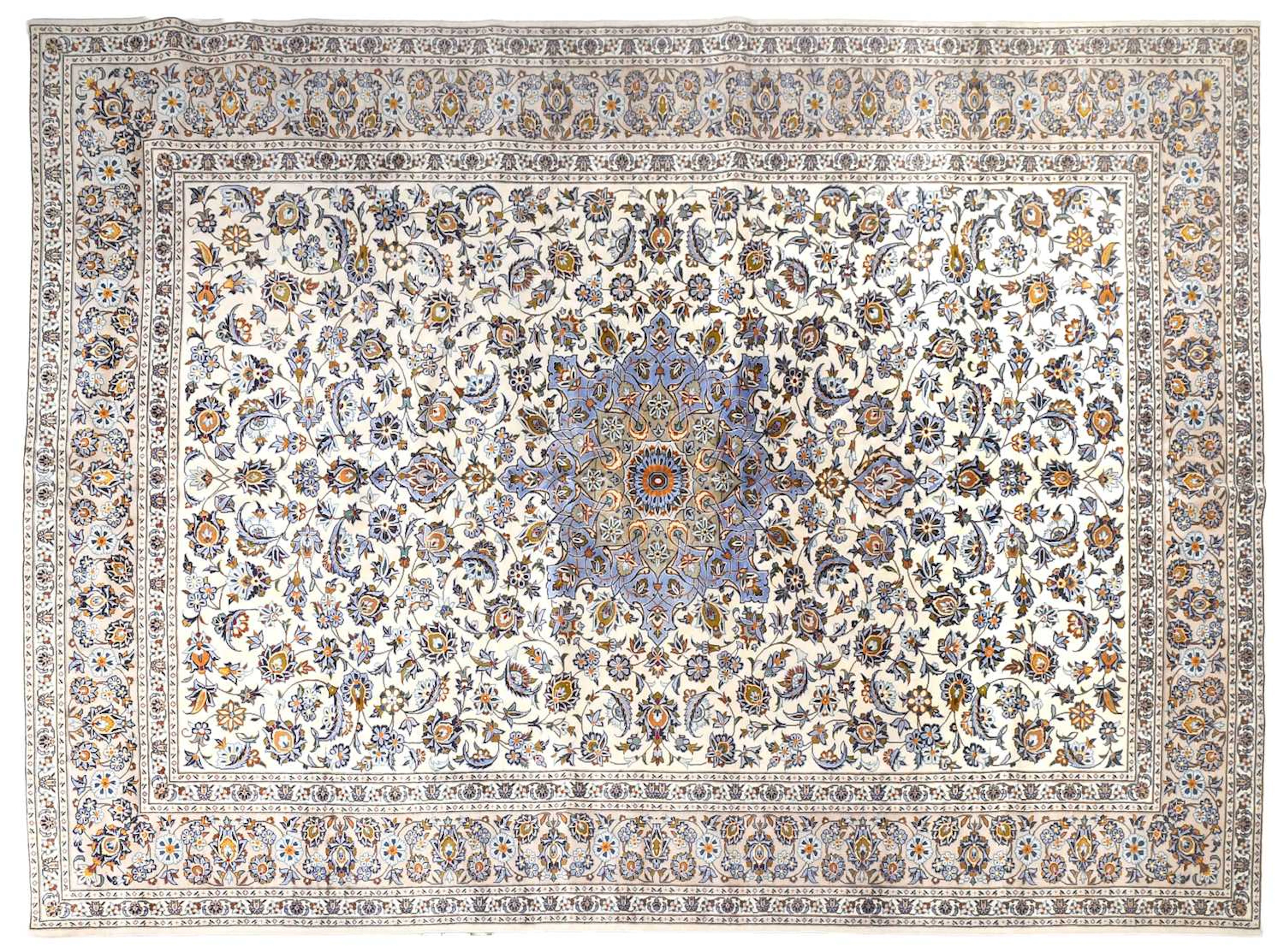 Kashan Carpet, Central Iran, Circa 1970
