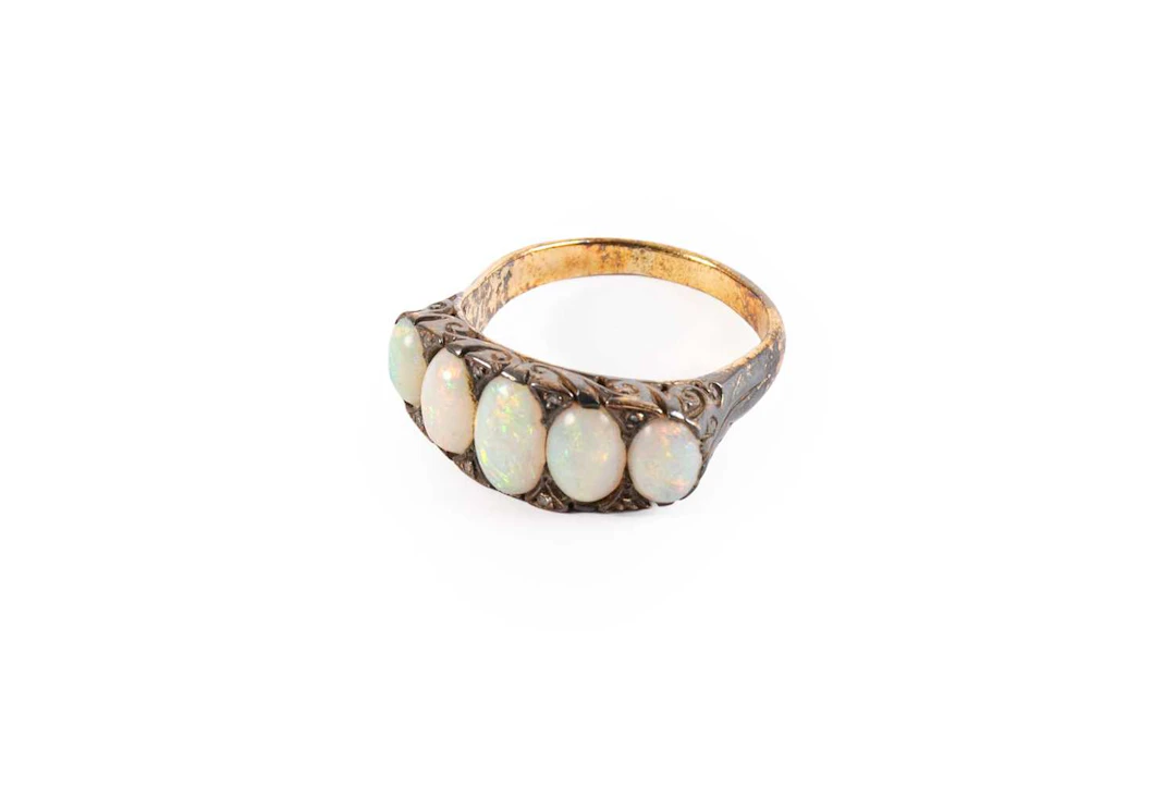 An Opal Five Stone Ring