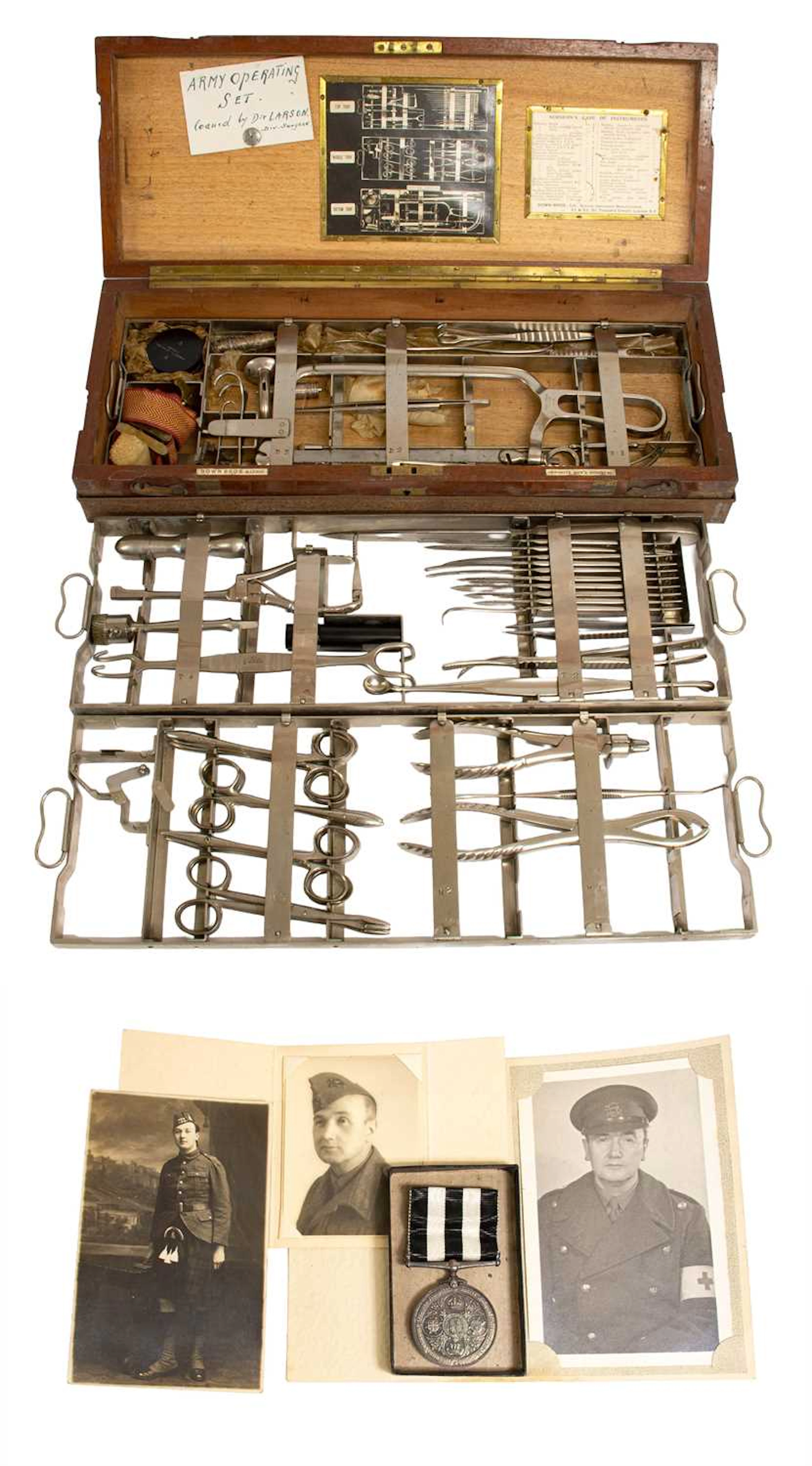 A First World War Field Surgeon's Operating Kit by Down Brother's