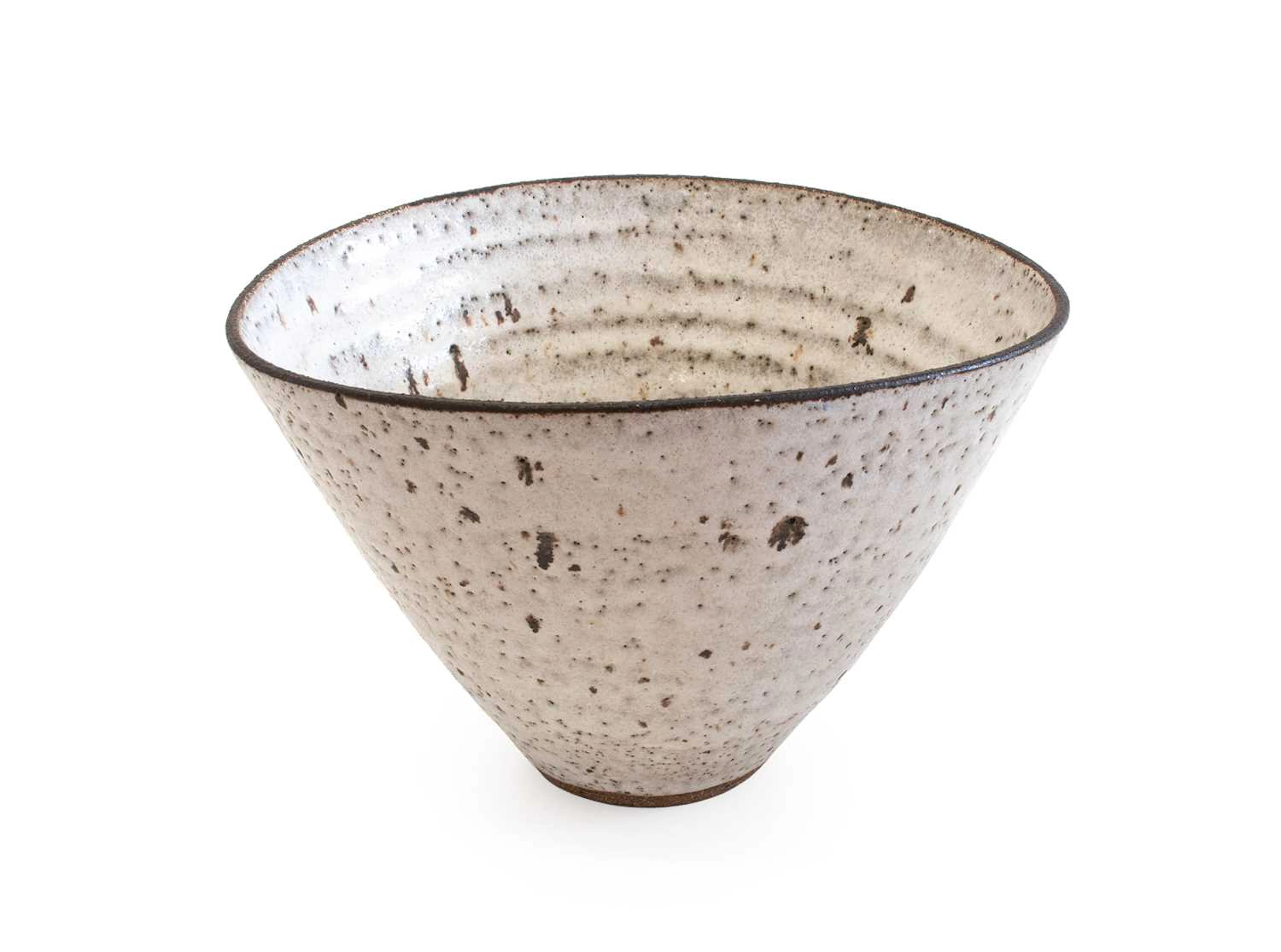 Dame Lucie Rie D.B.E. (Austrian/British 1902-1995): A Large Stoneware