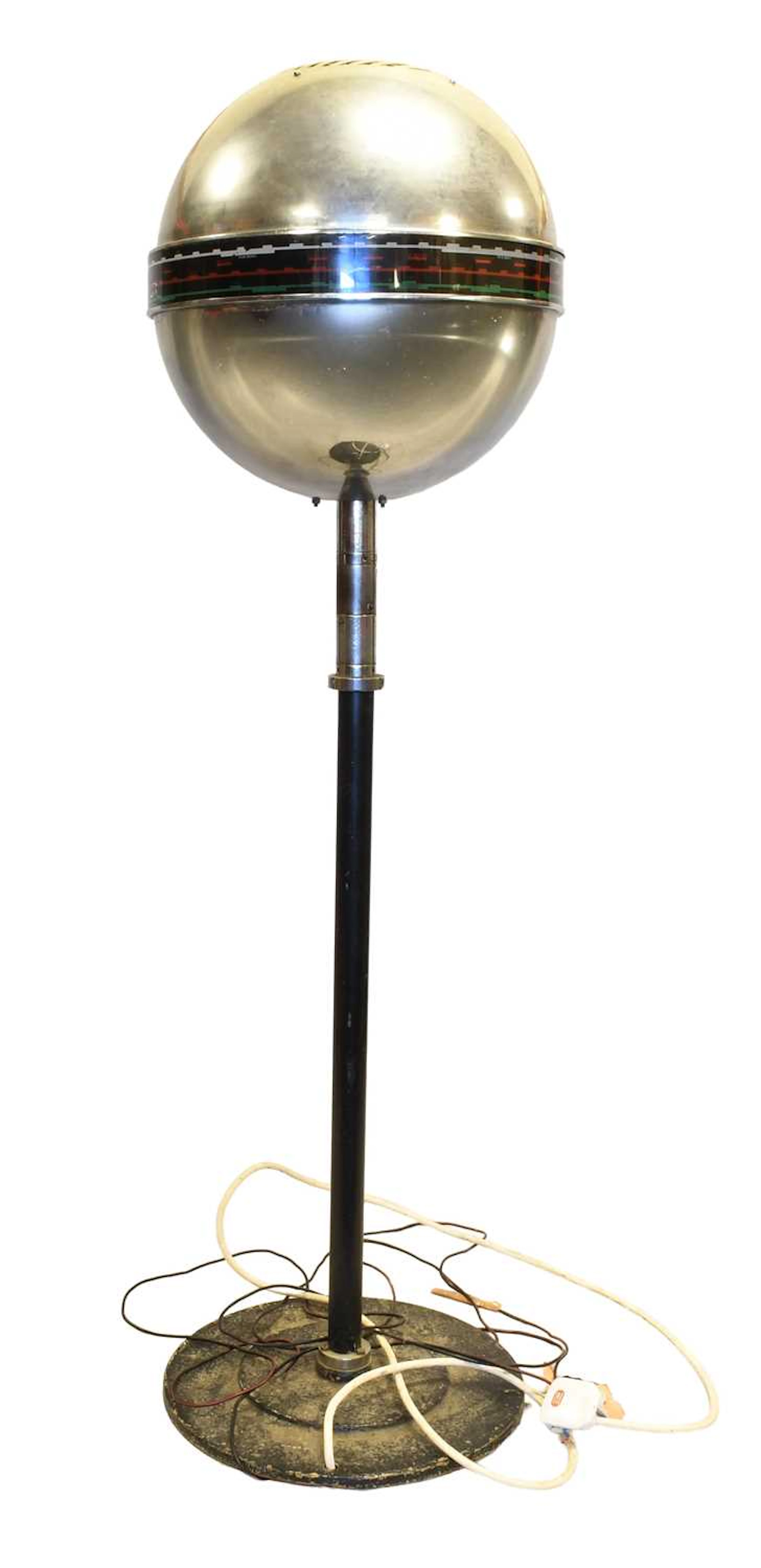A Rare And Iconic Emor Globe Wireless Receiver