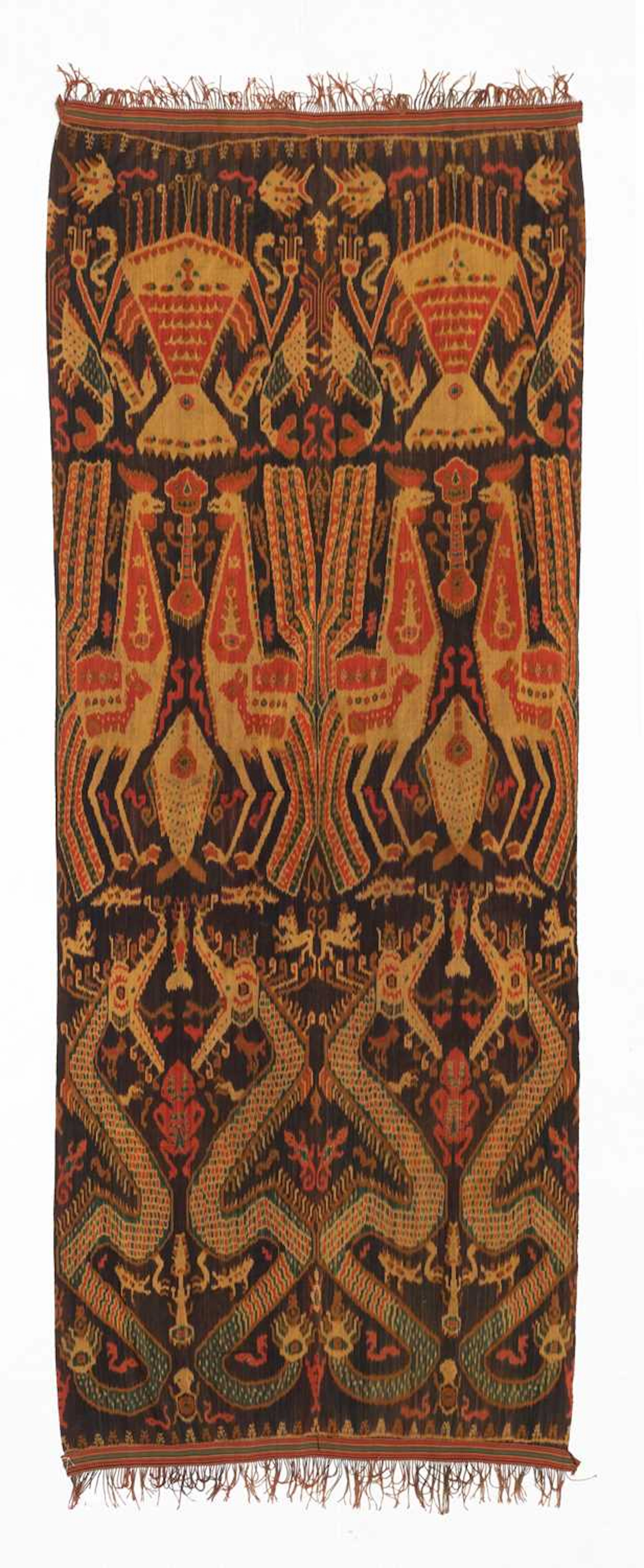 20th Century Sumba Hinggi Panel, Indonesia, The Edward Crutchley Research